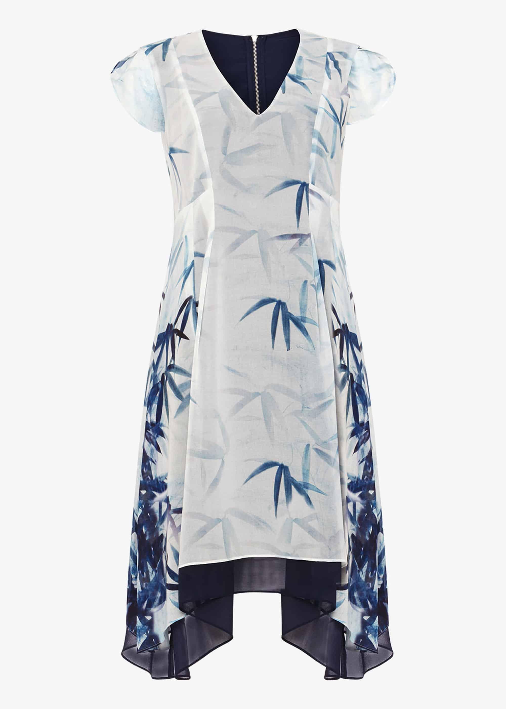 Fay Palm Print Dress