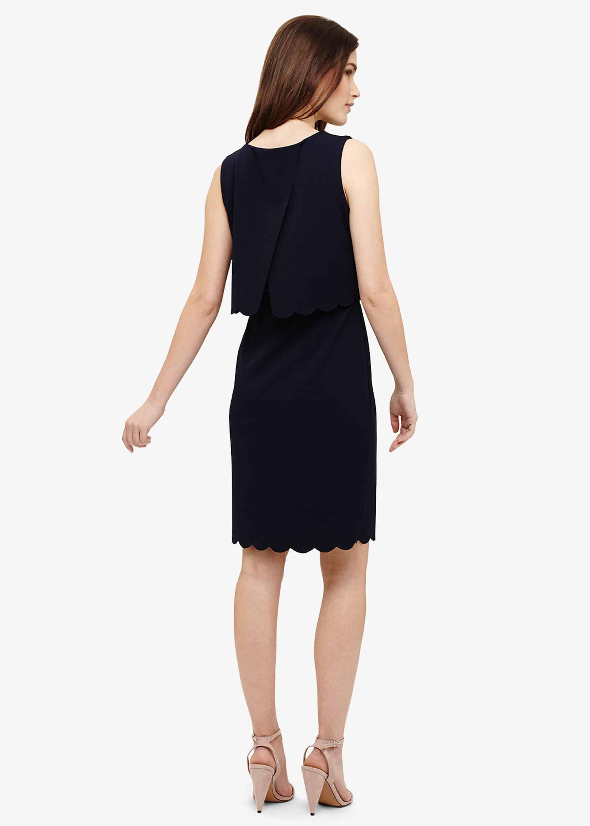 Saffron Scallop Dress