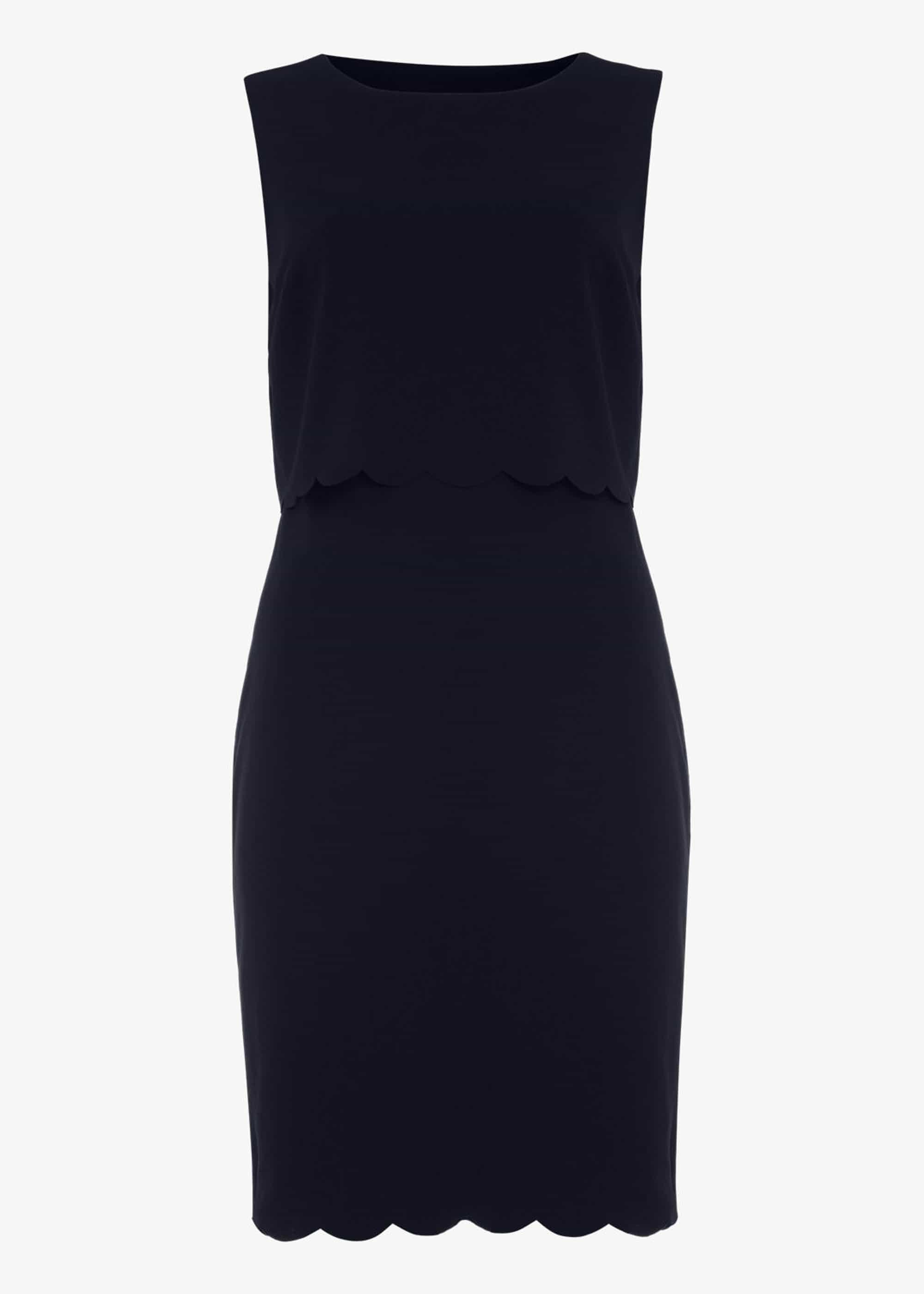 Saffron Scallop Dress