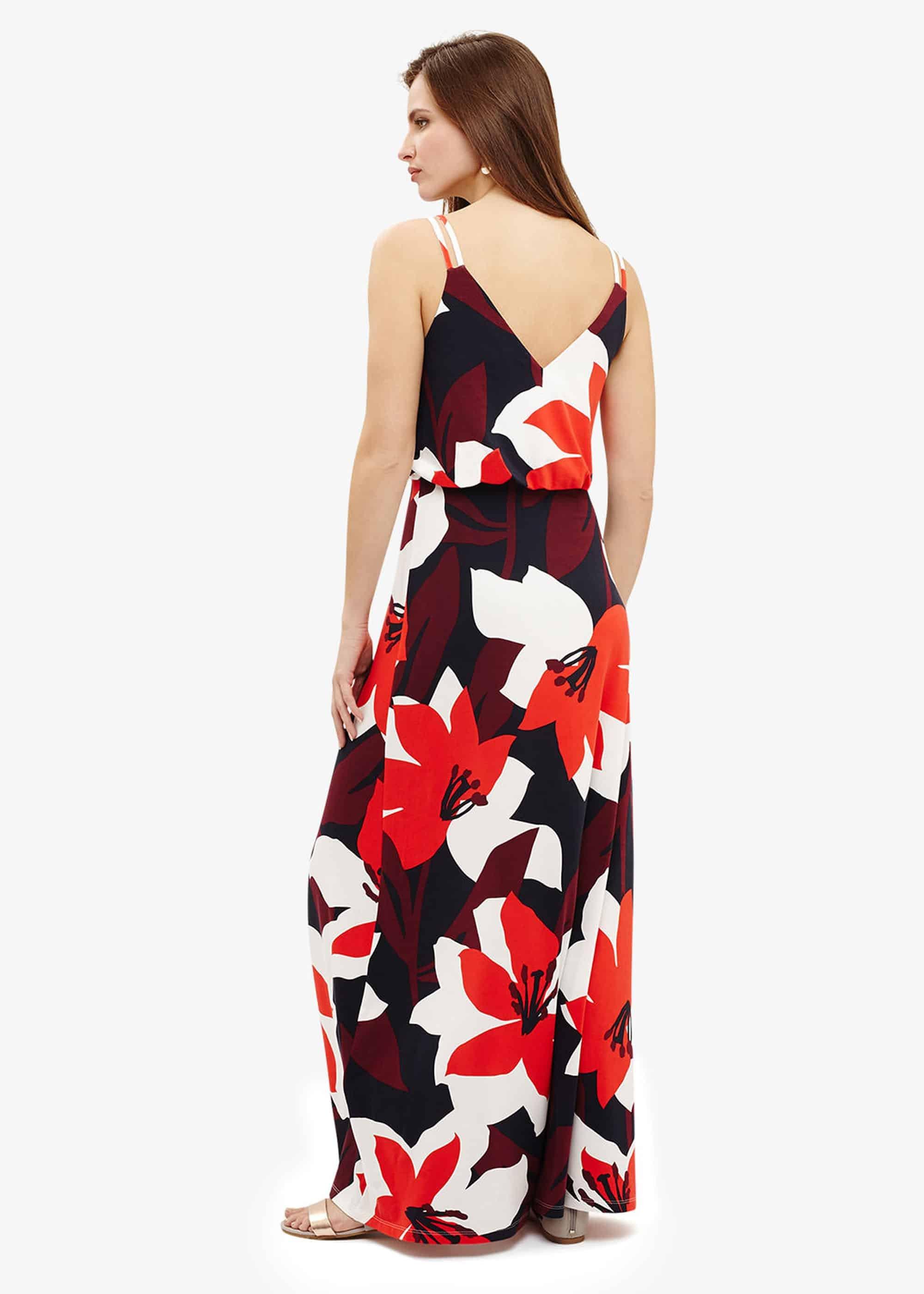 Lana Floral Print Maxi Dress