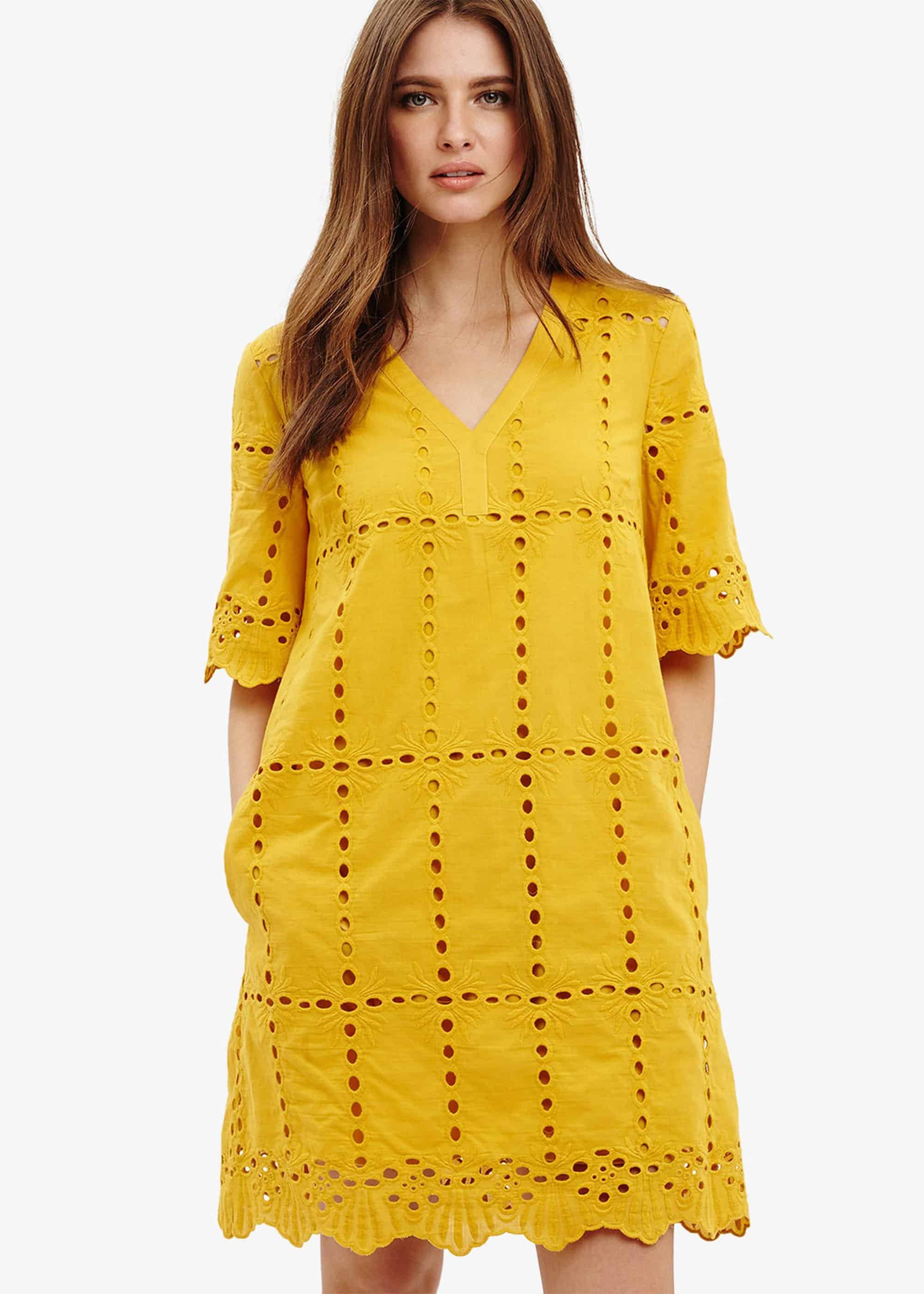 Lilith Cotton Broderie Dress
