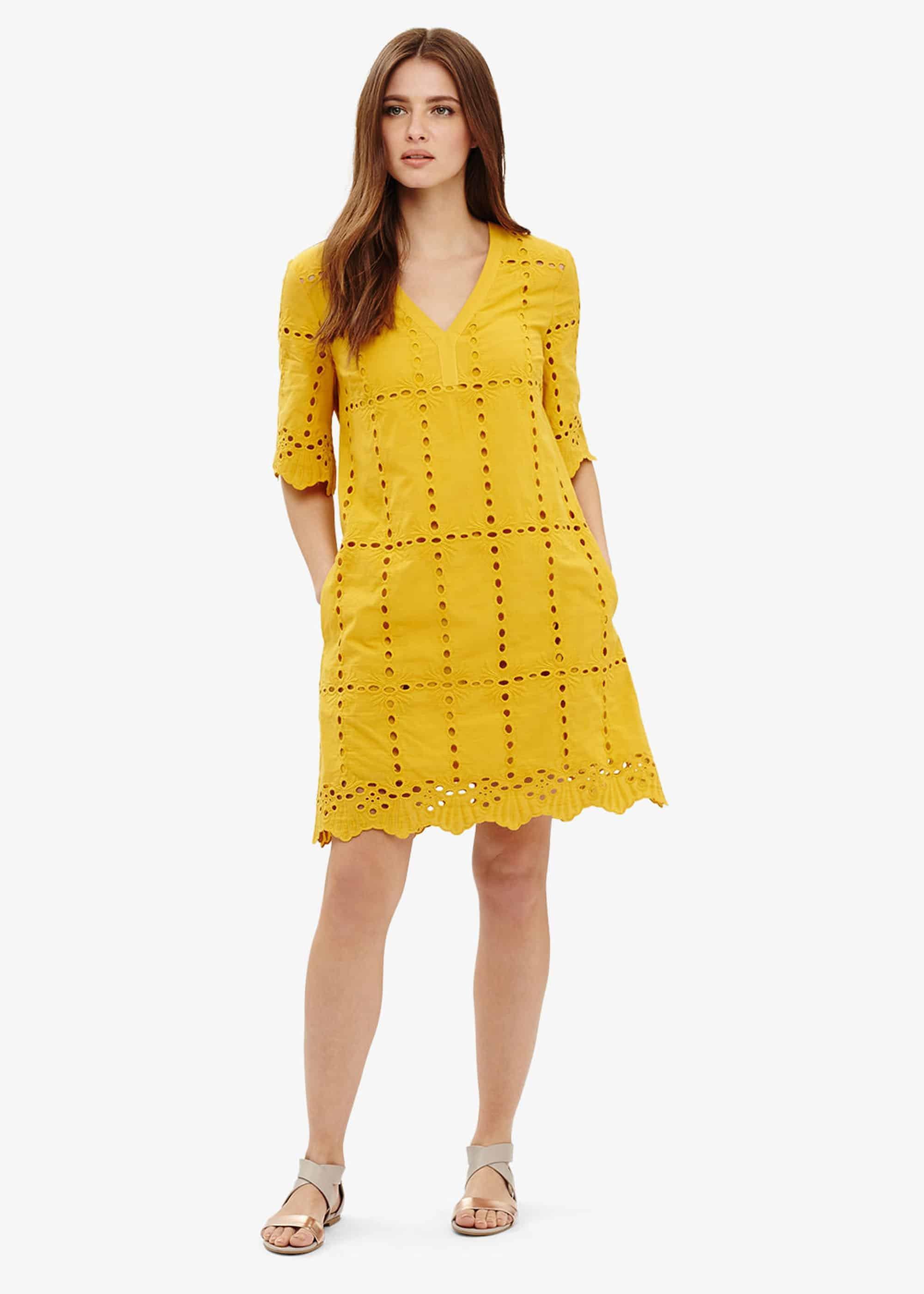 Lilith Cotton Broderie Dress