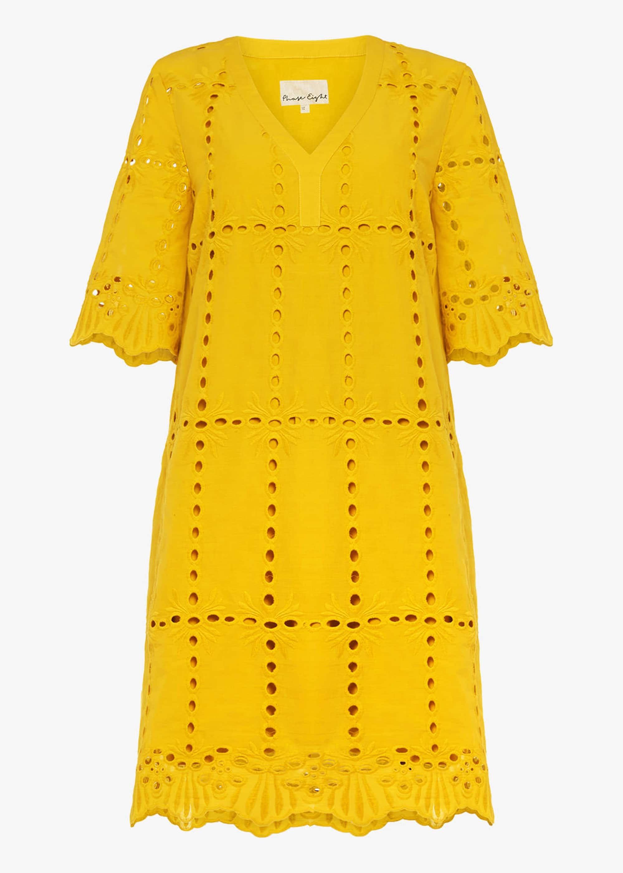 Lilith Cotton Broderie Dress