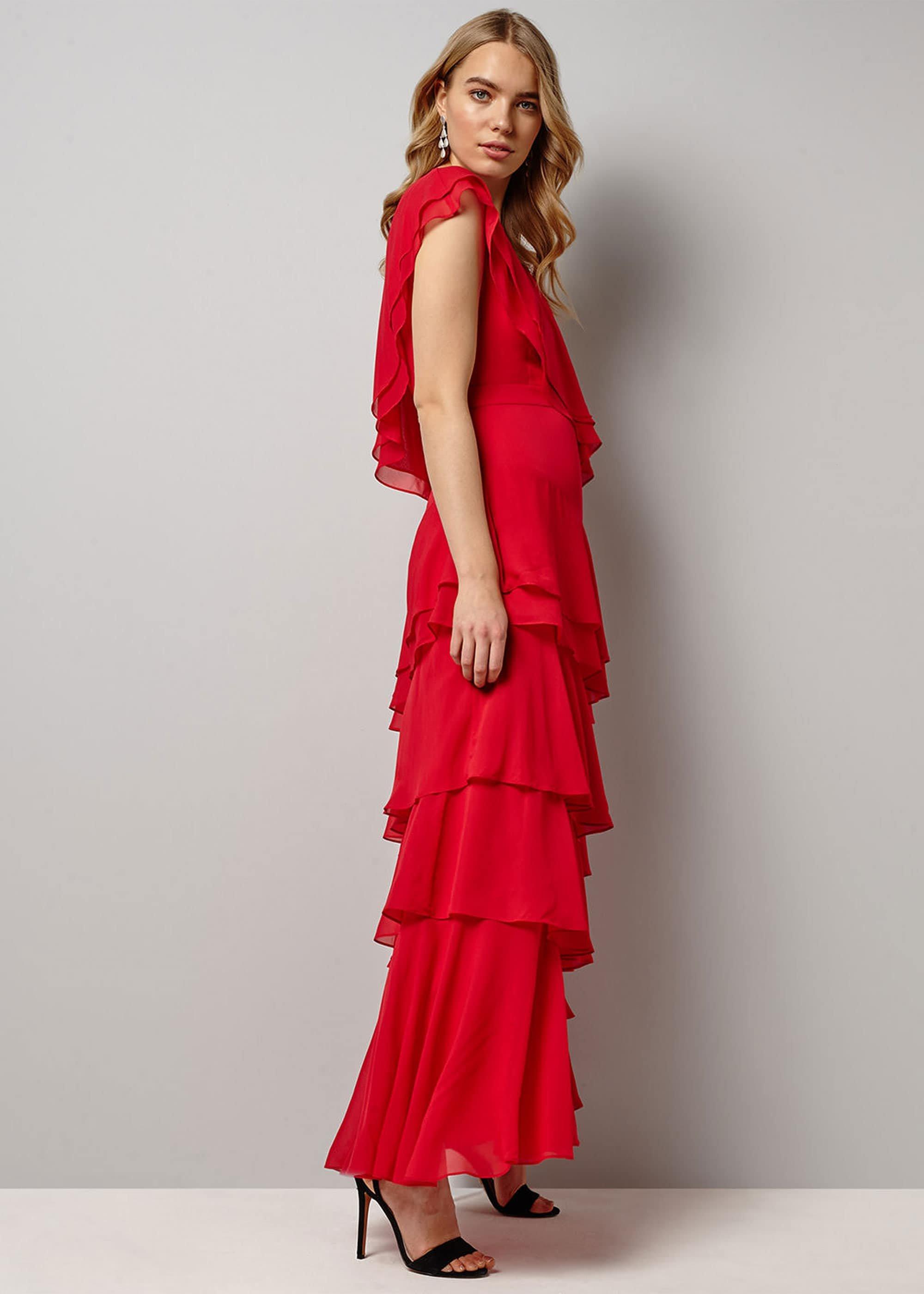 Betsy Frill Maxi Dress