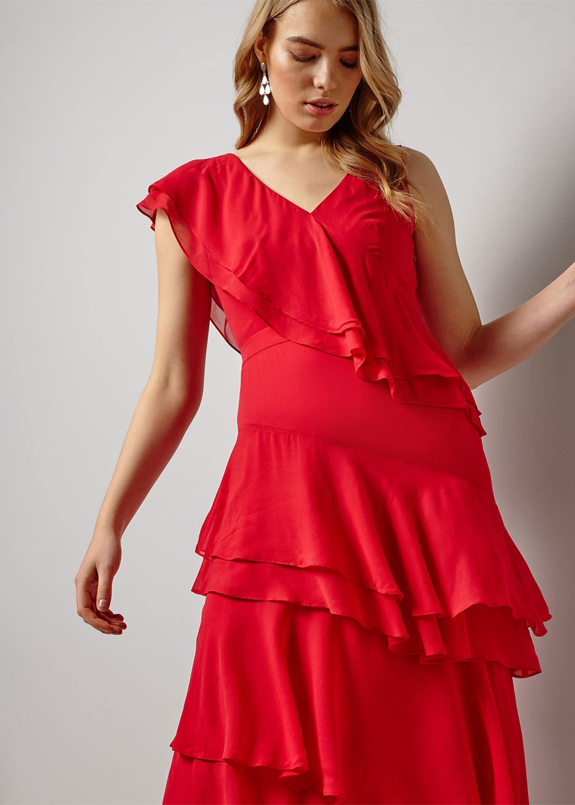 Betsy Frill Maxi Dress