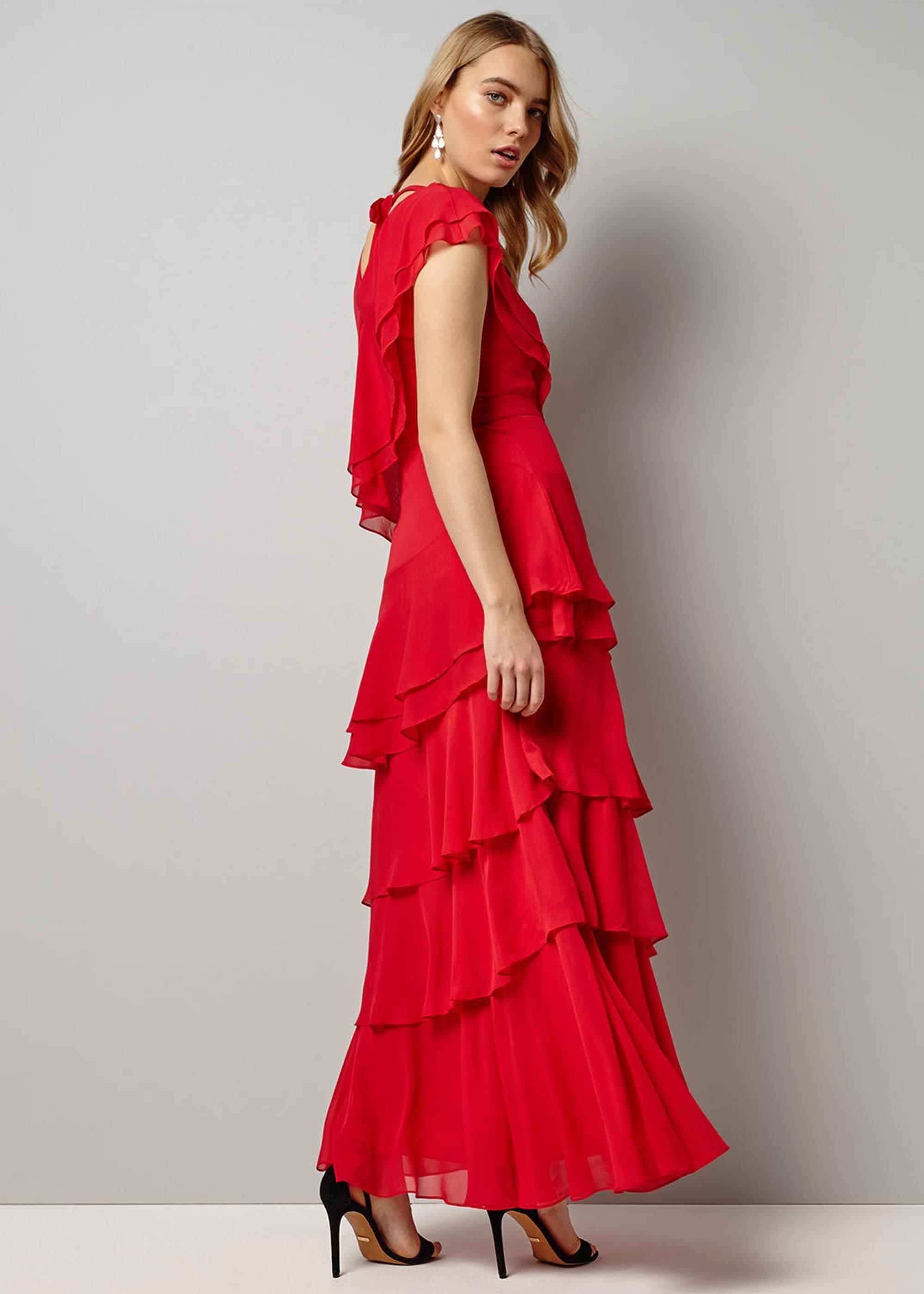 Betsy Frill Maxi Dress