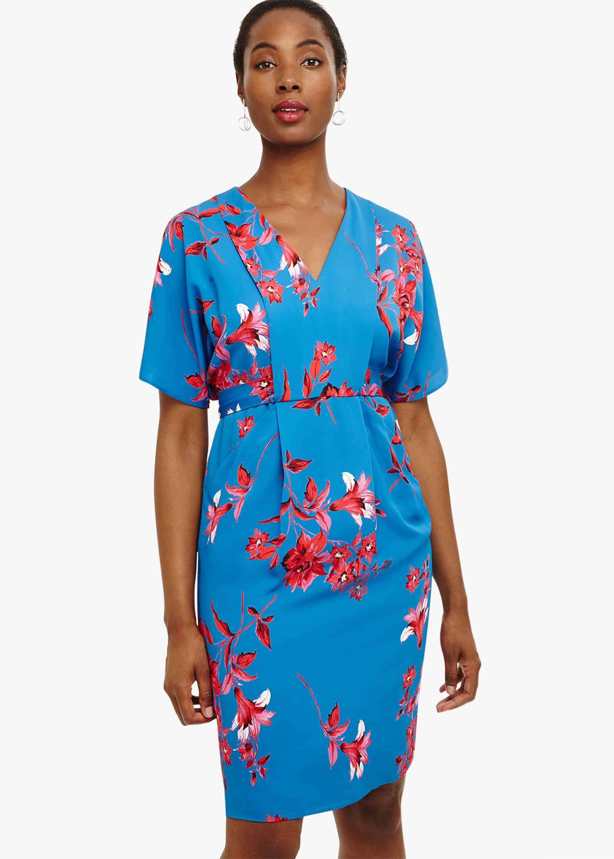 Brooke Floral Batwing Dress