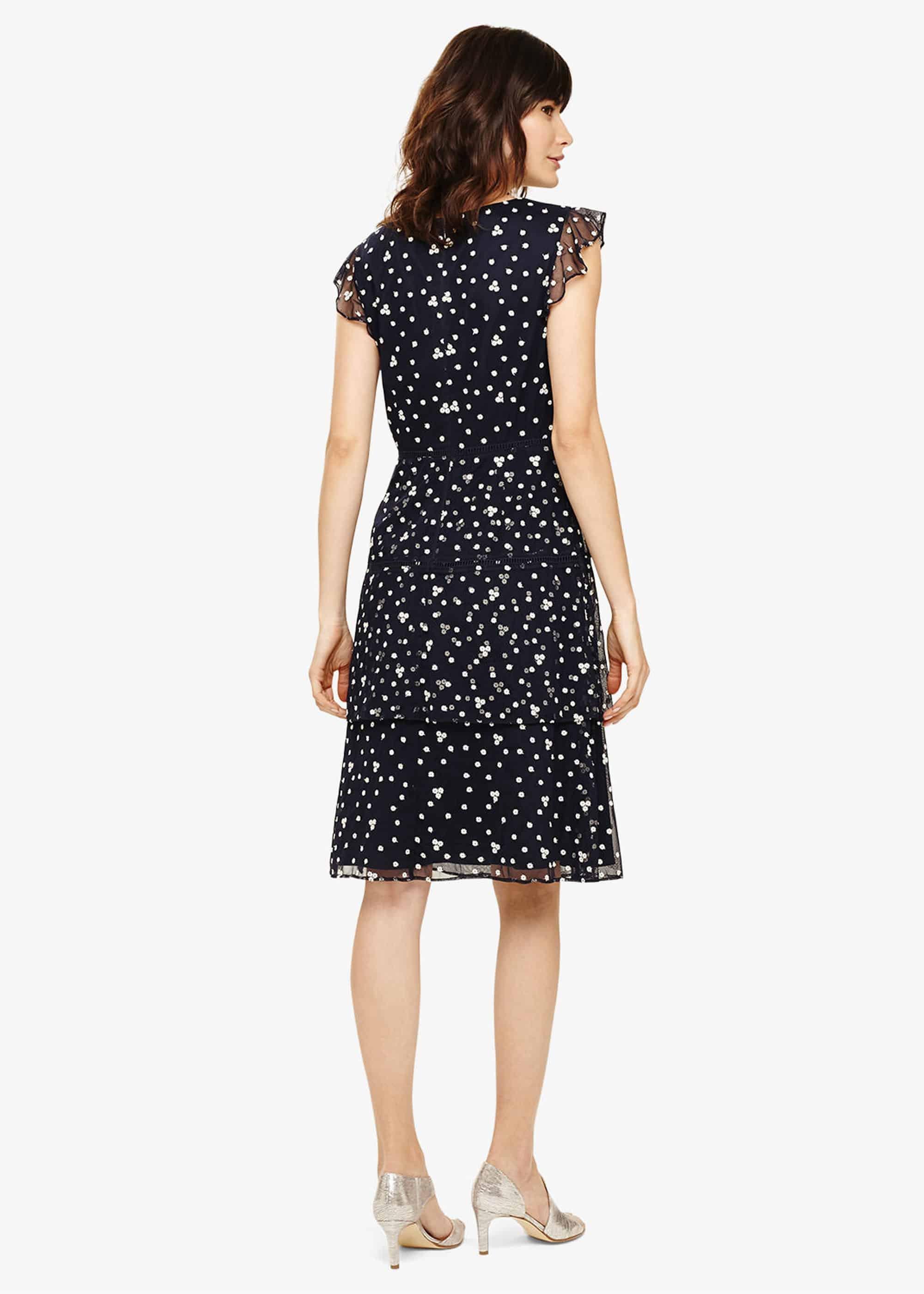 Bea Embroidered Daisy Dress