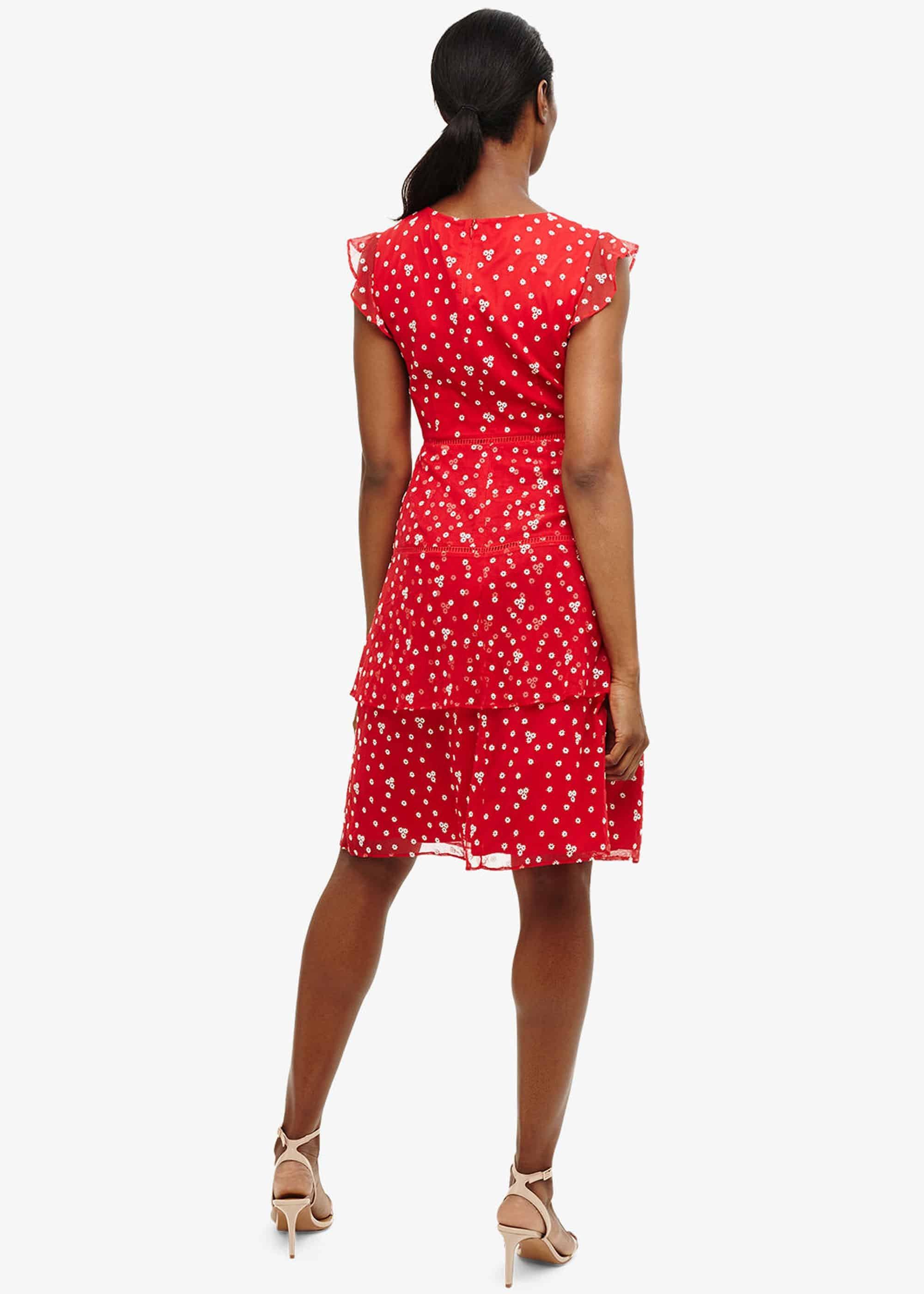 Bea Embroidered Daisy Dress