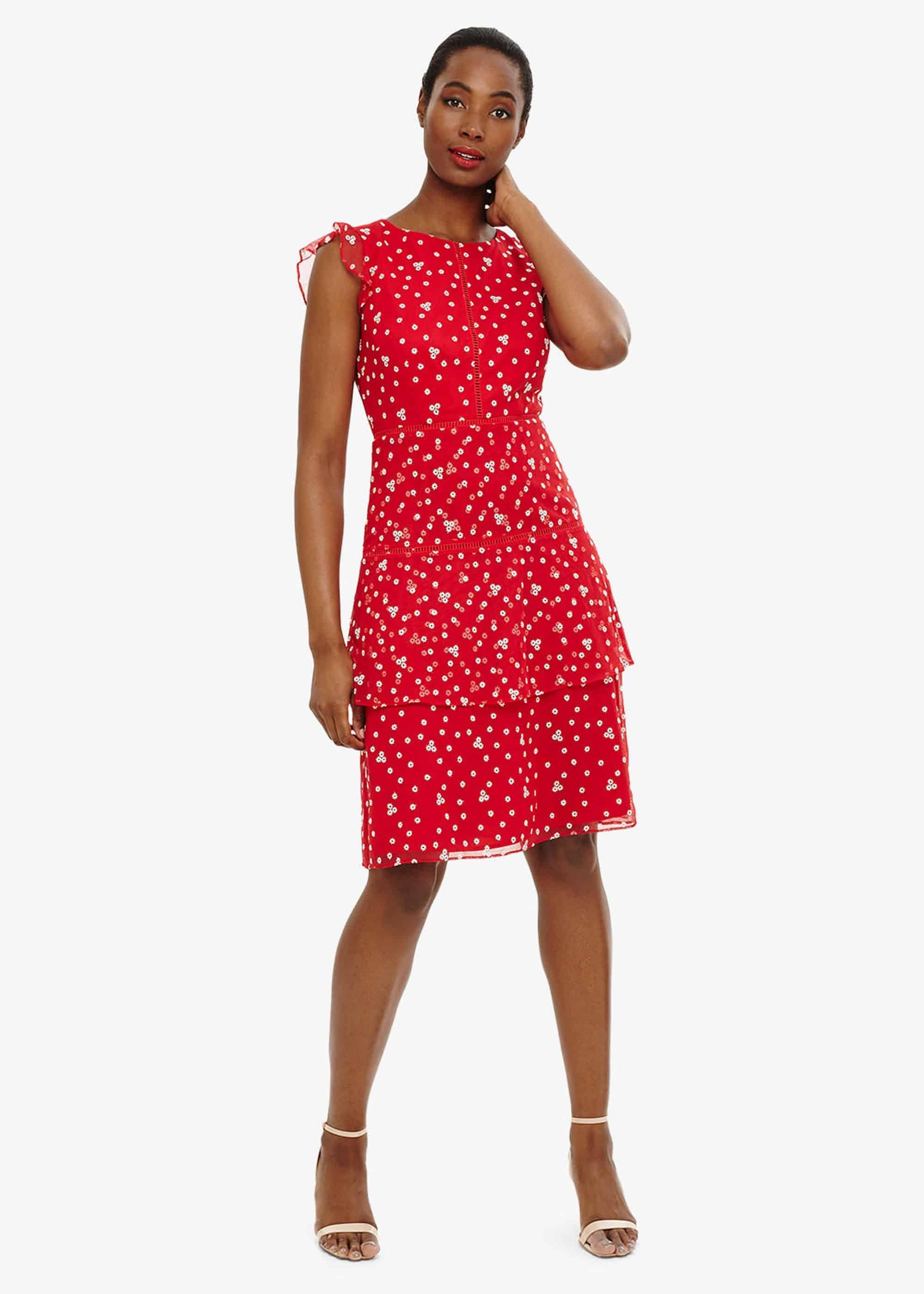 Bea Embroidered Daisy Dress