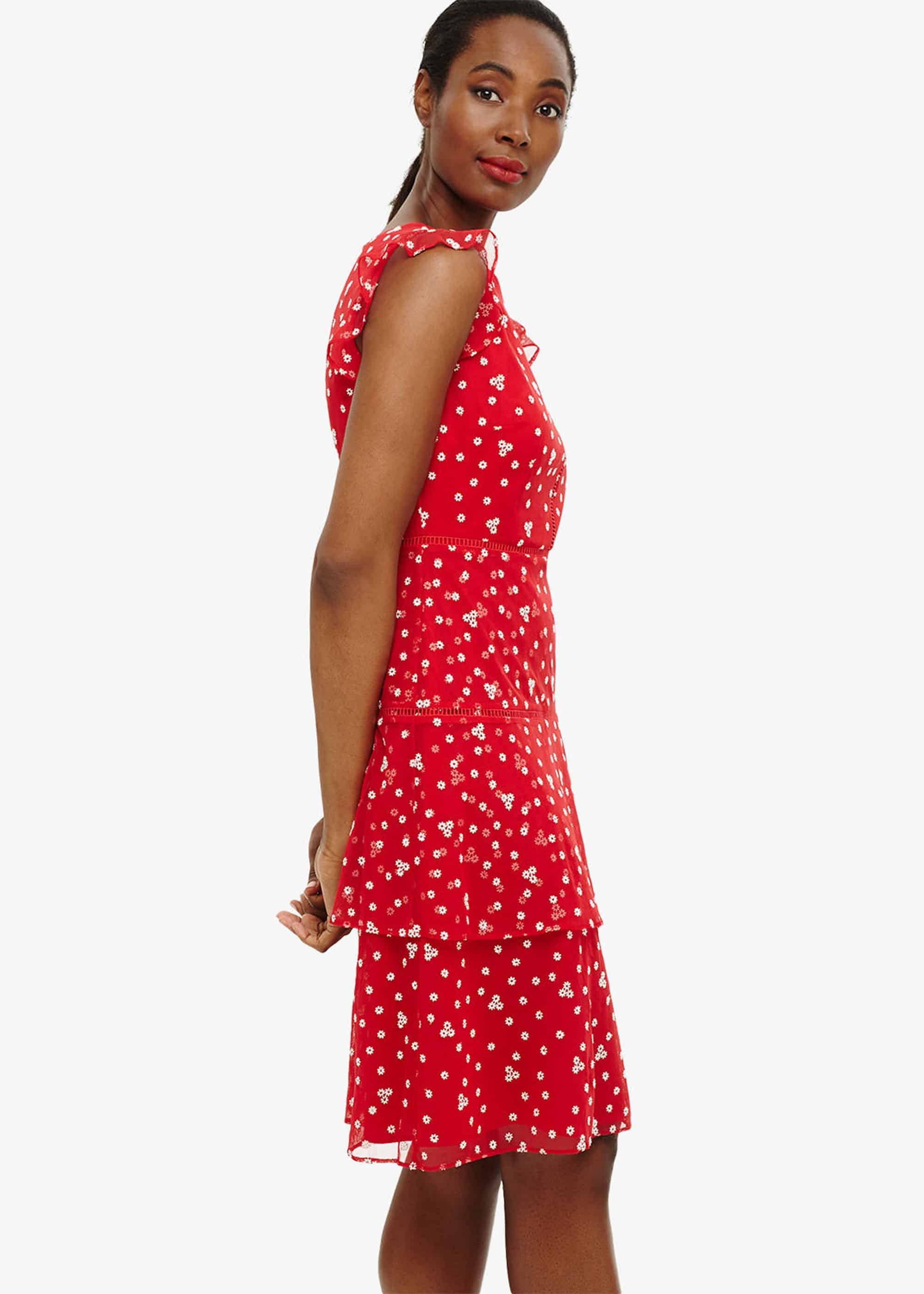 Bea Embroidered Daisy Dress