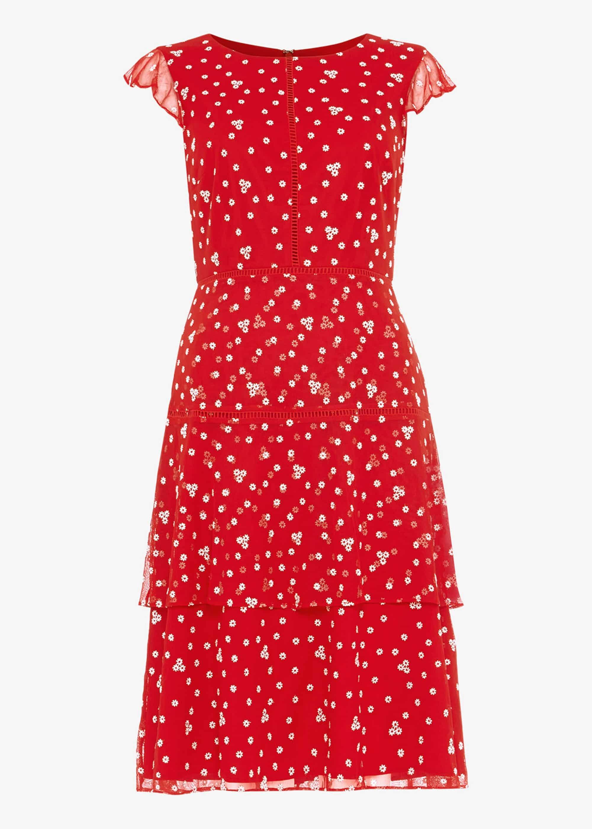 Bea Embroidered Daisy Dress