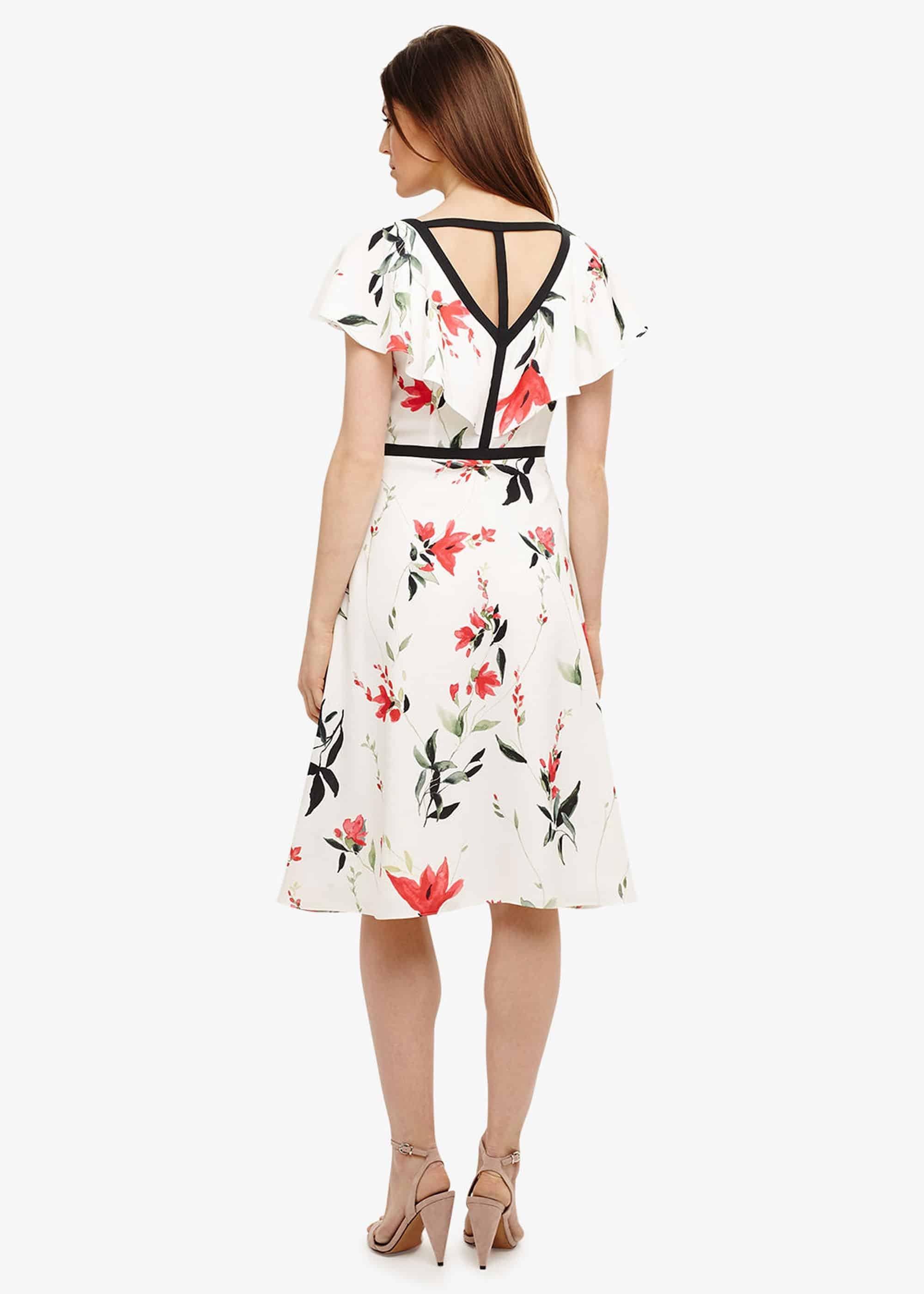 Caylana Poppy Floral Dress