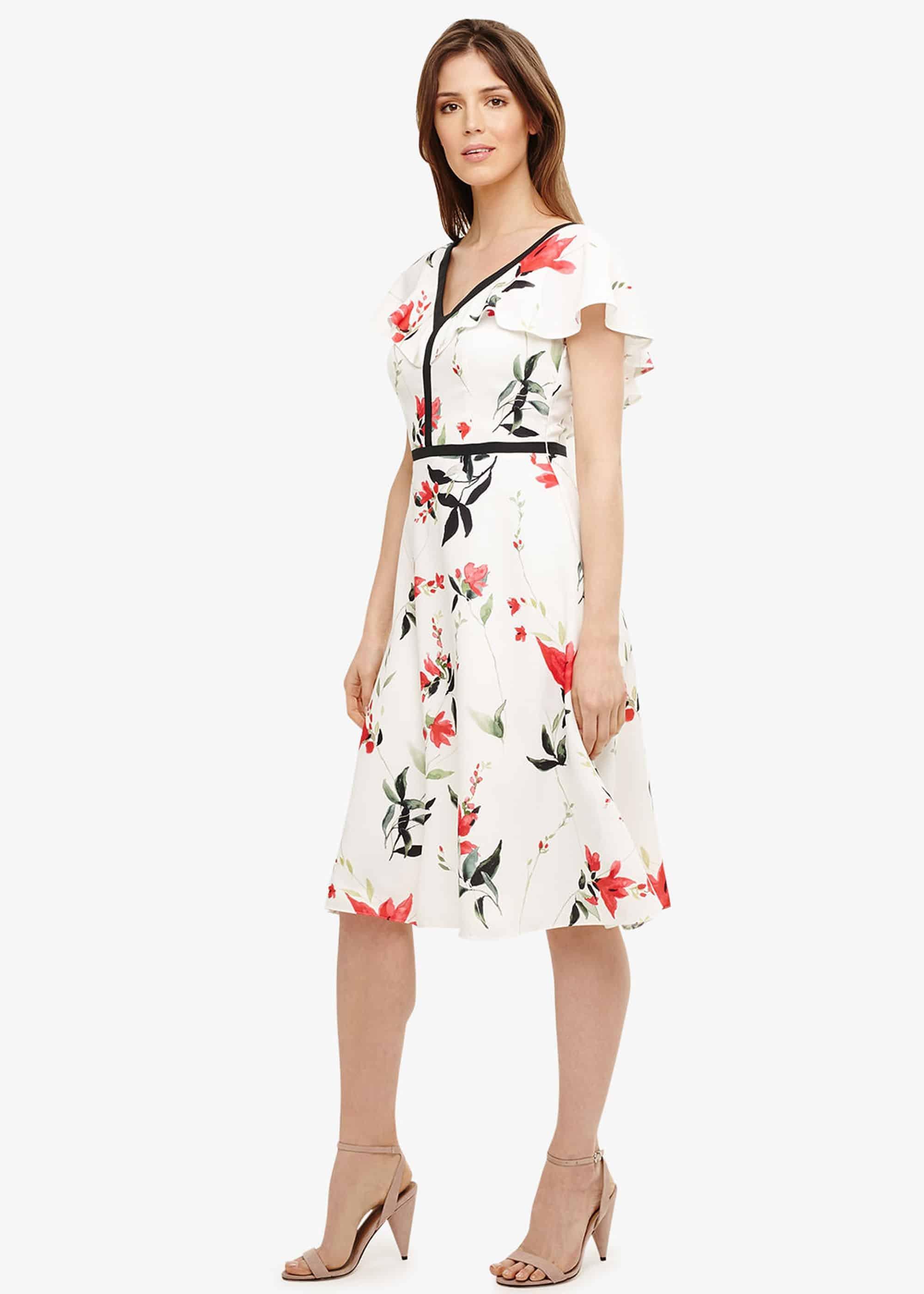 Caylana Poppy Floral Dress