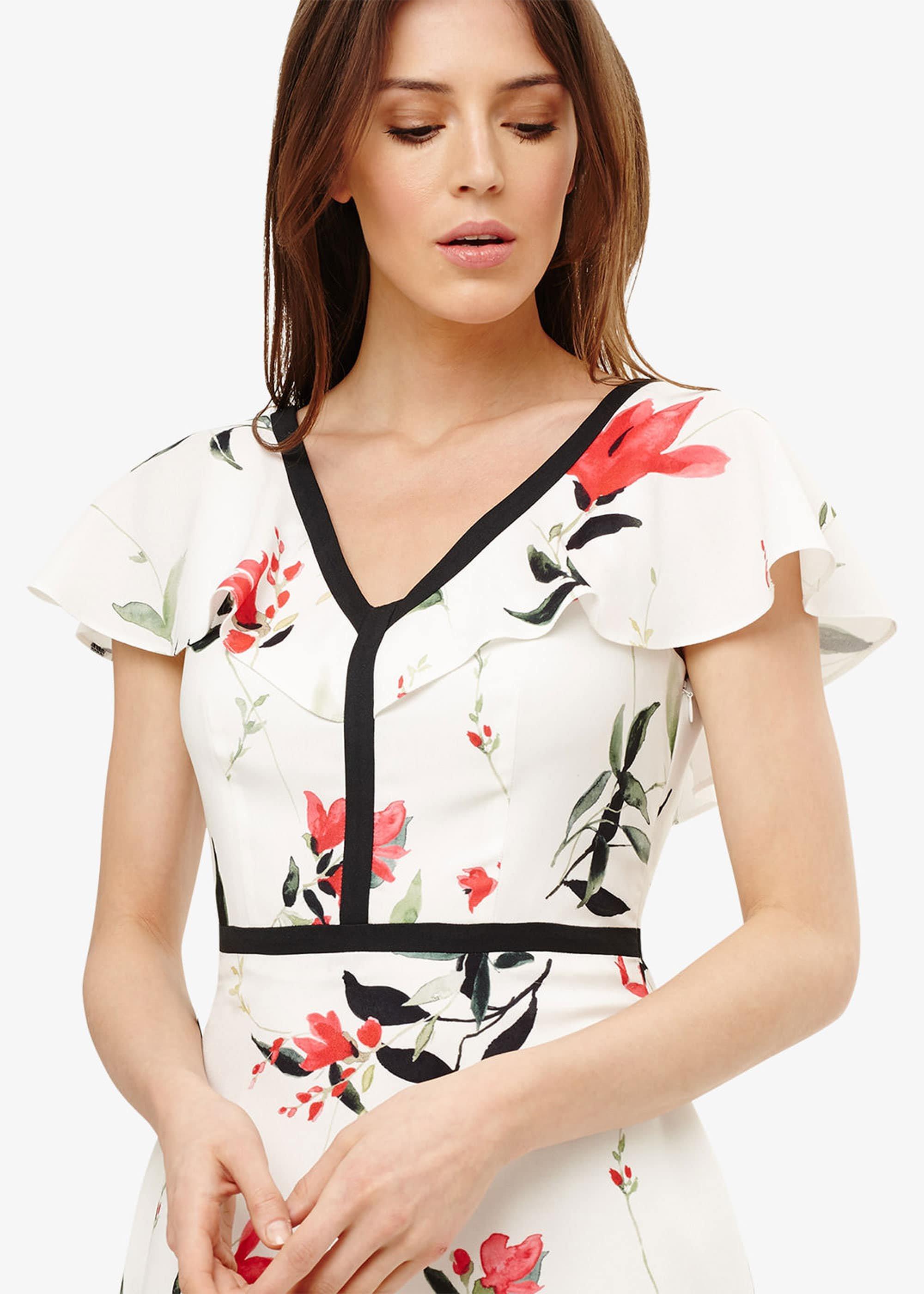 Caylana Poppy Floral Dress