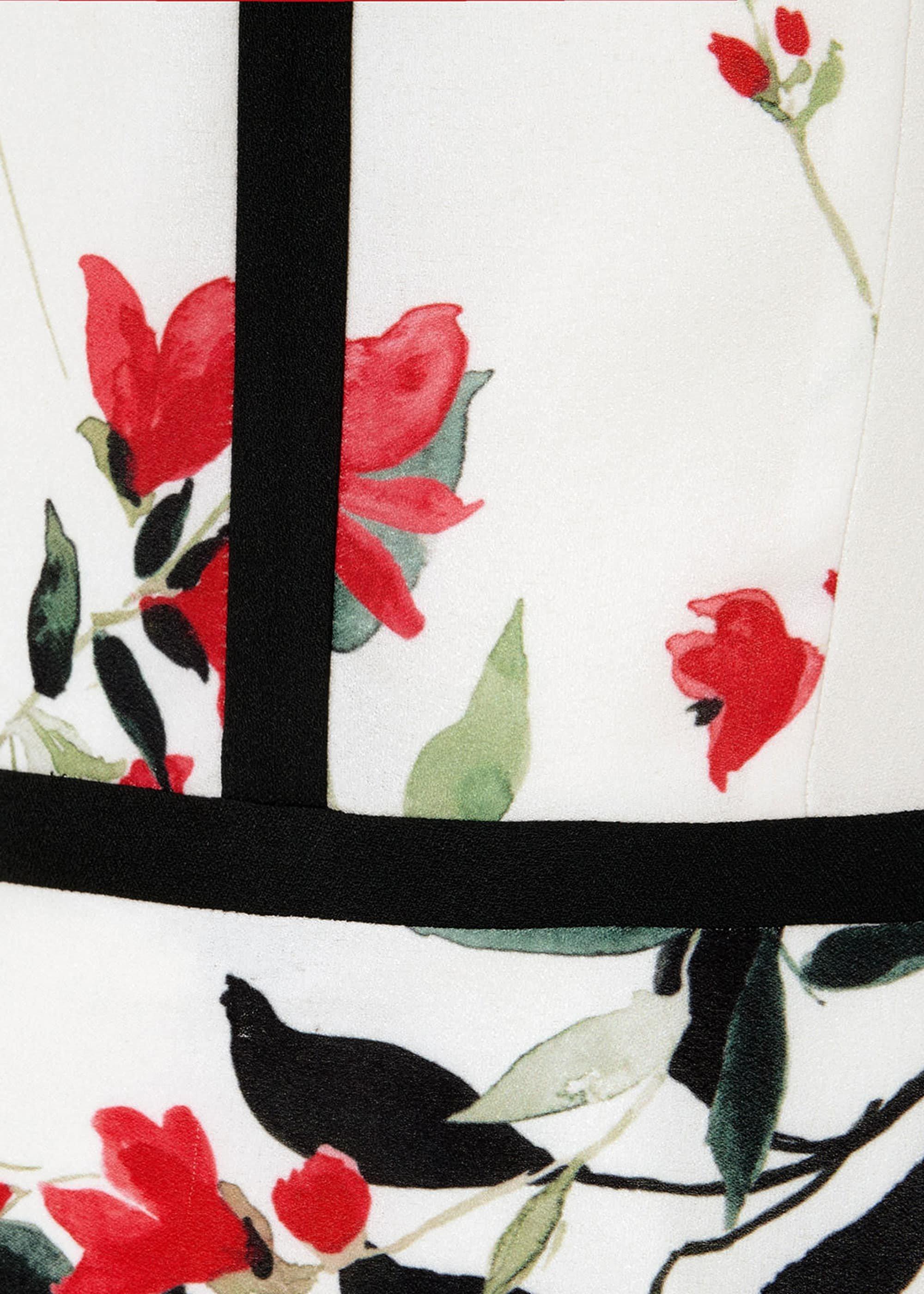 Caylana Poppy Floral Dress