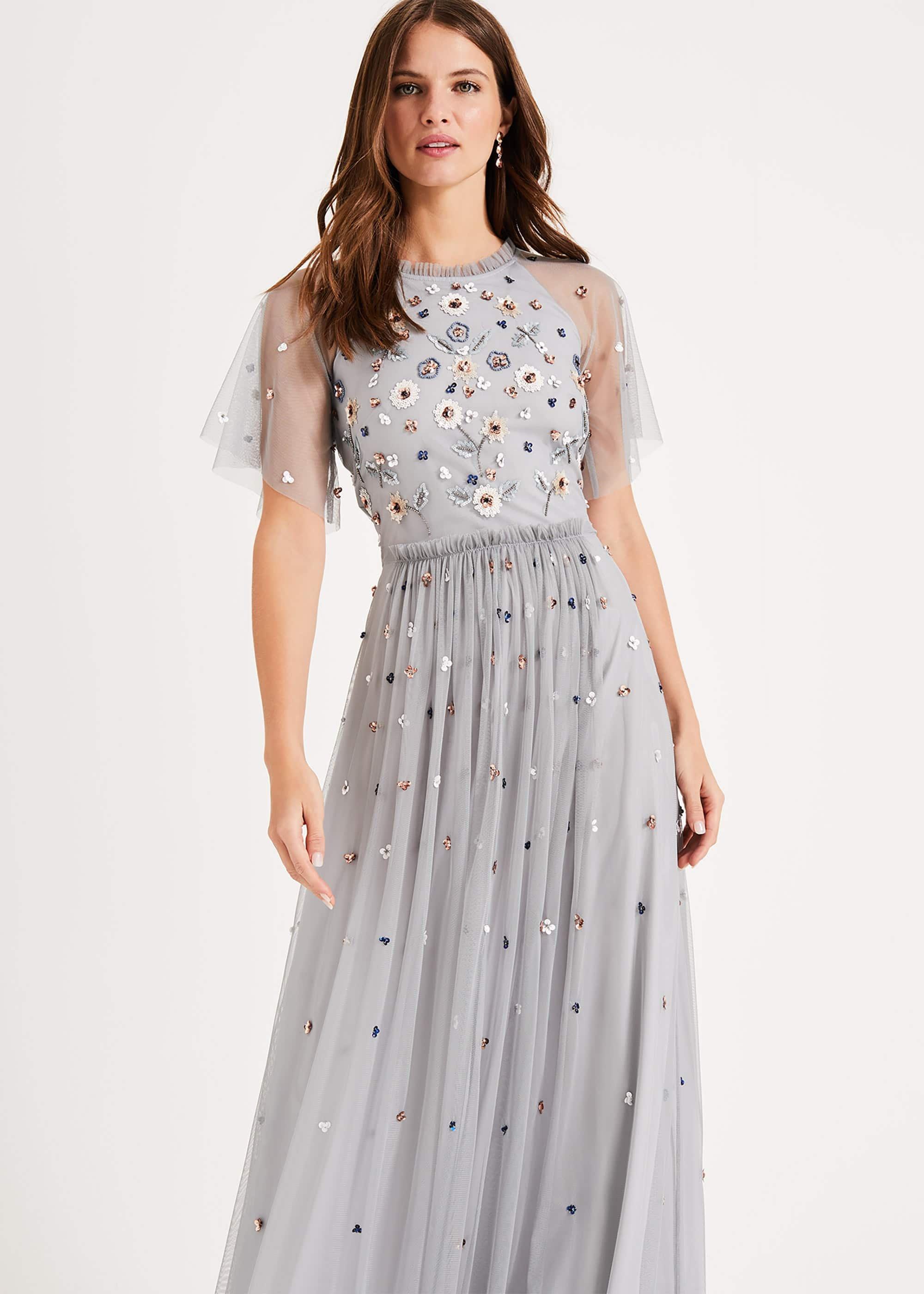 Celestra Embellished Maxi Dress
