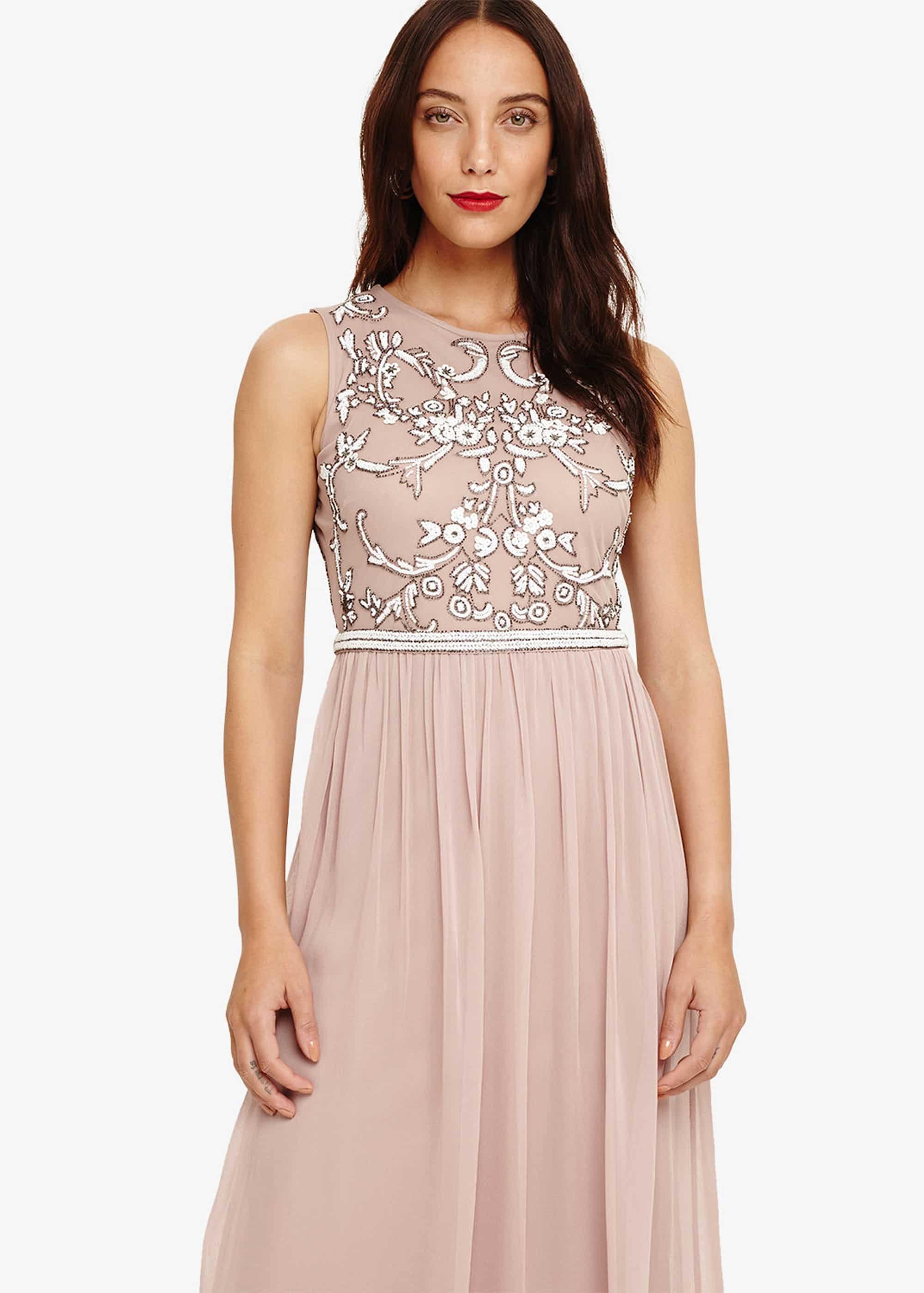 Zahara Embellished Maxi Dress
