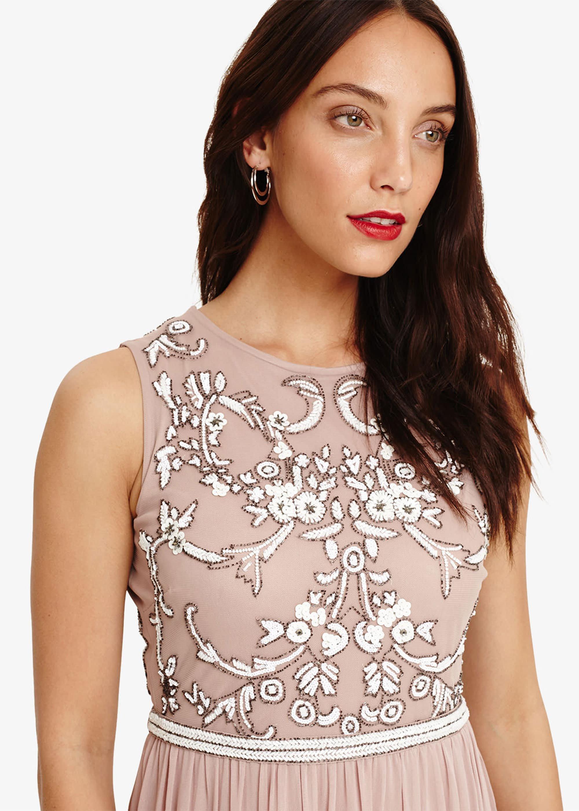 Zahara Embellished Maxi Dress