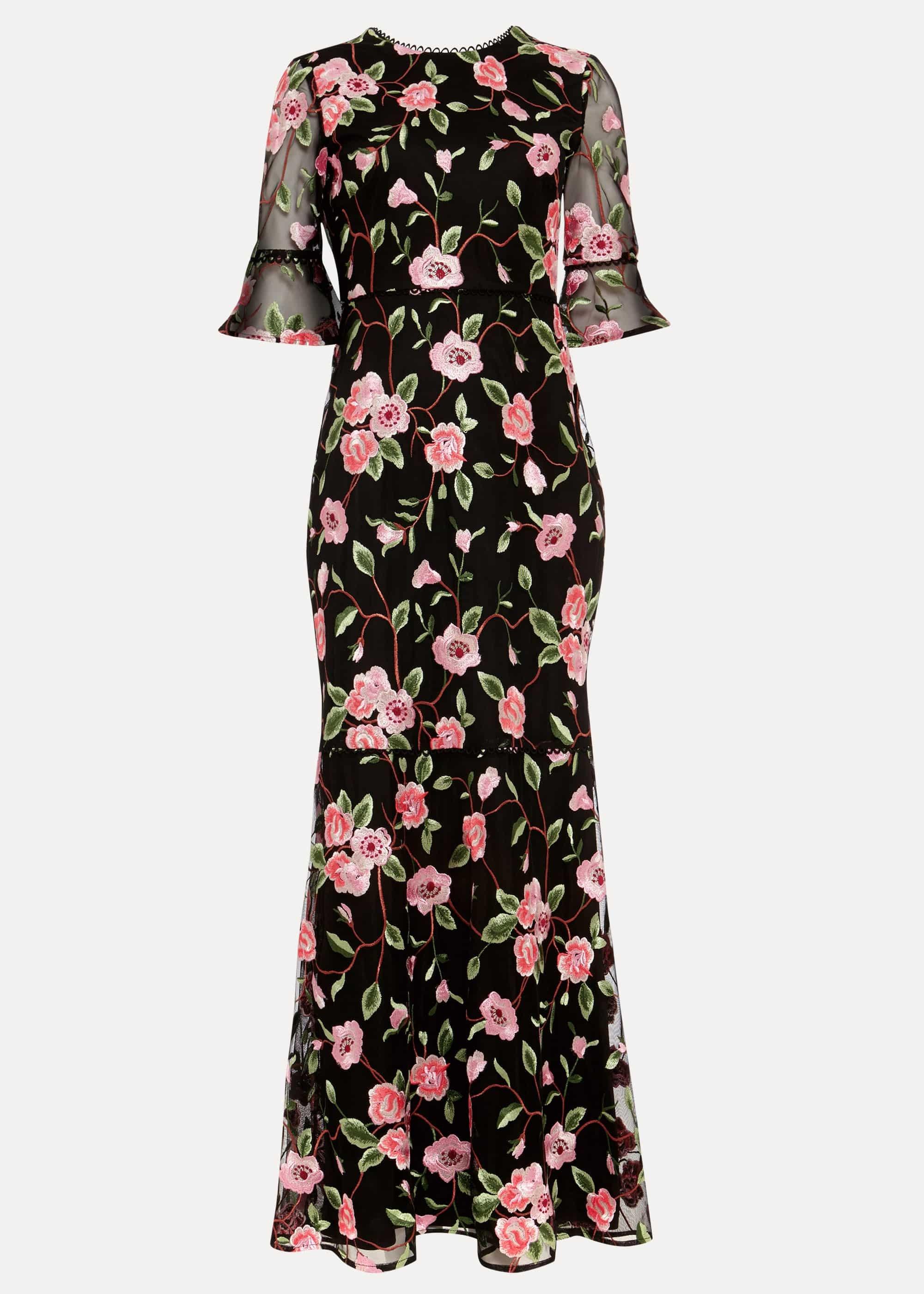 Antonette Embroidered Maxi Dress