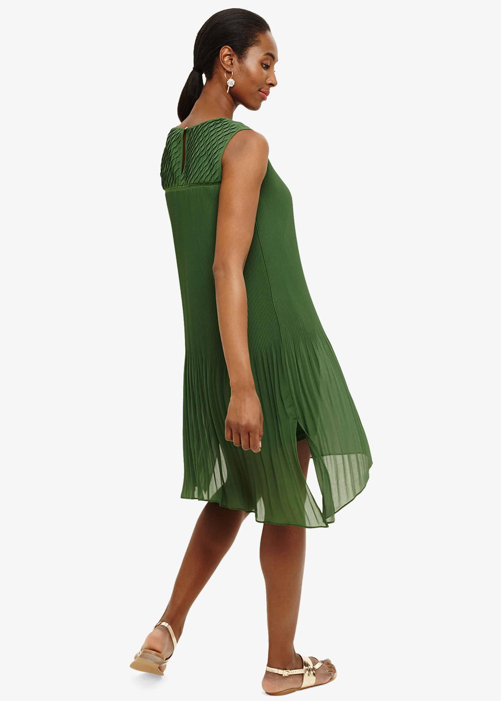 Amalie Pleated Dress