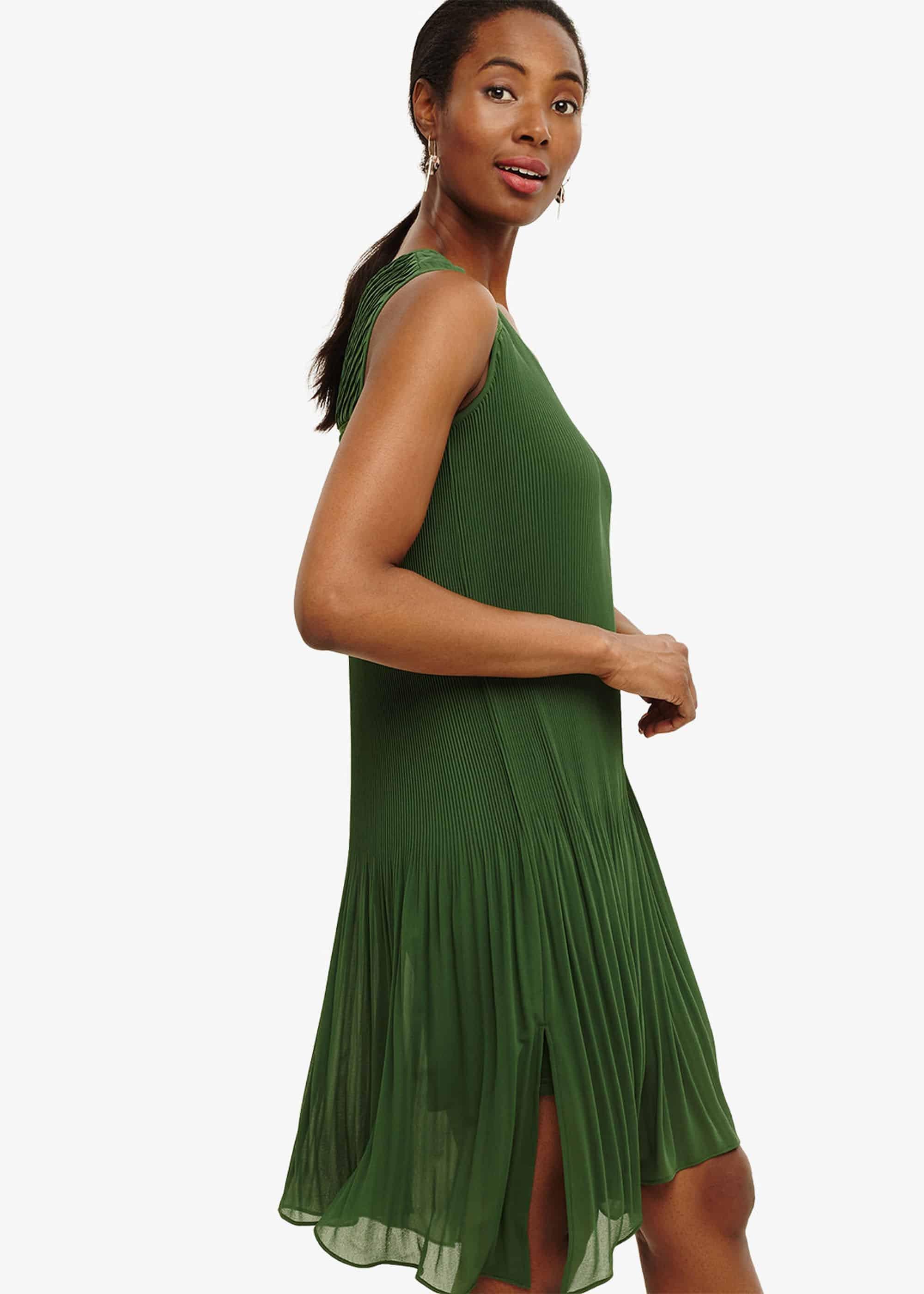 Amalie Pleated Dress