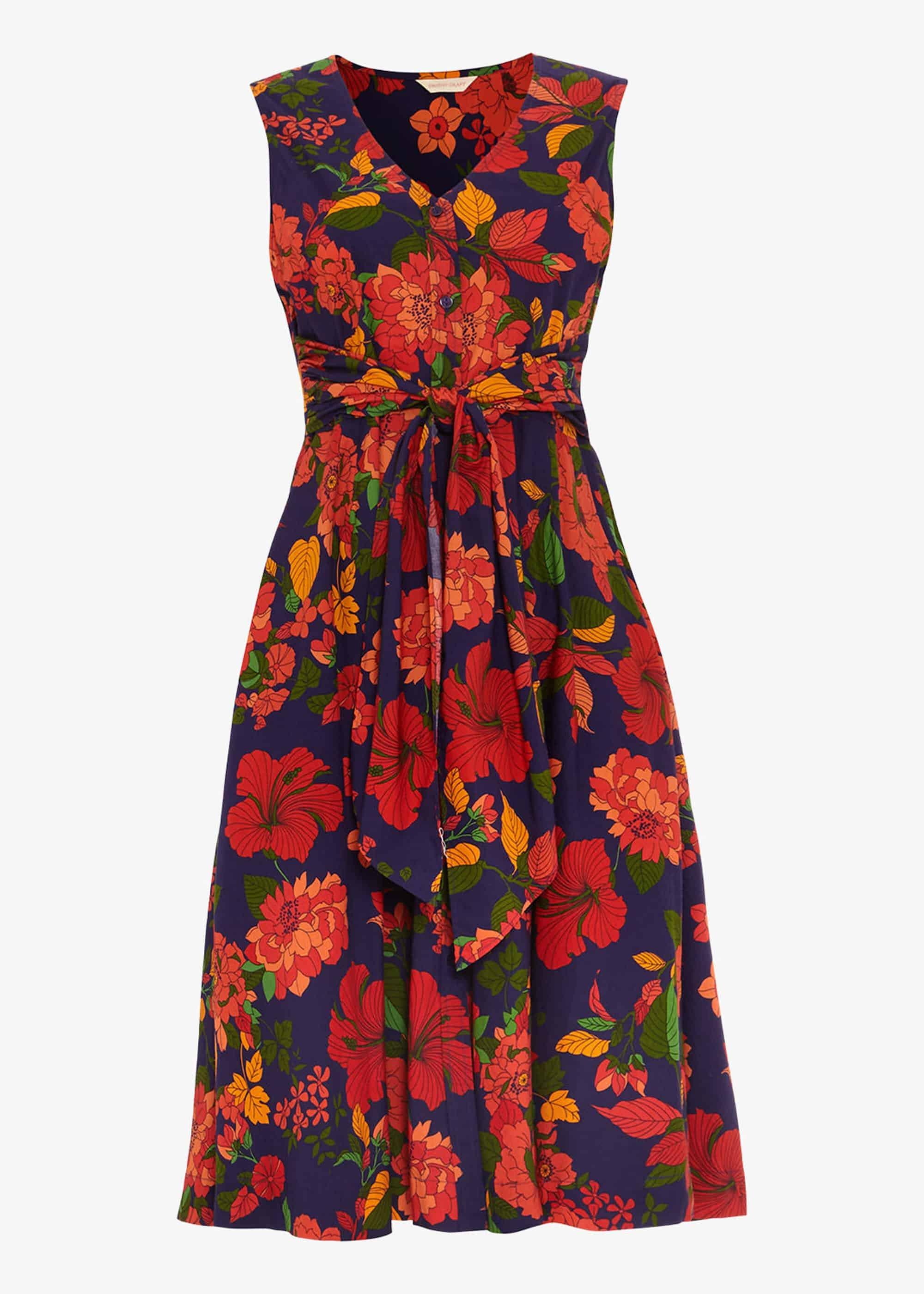 Cilla Floral Fit And Flare Dress