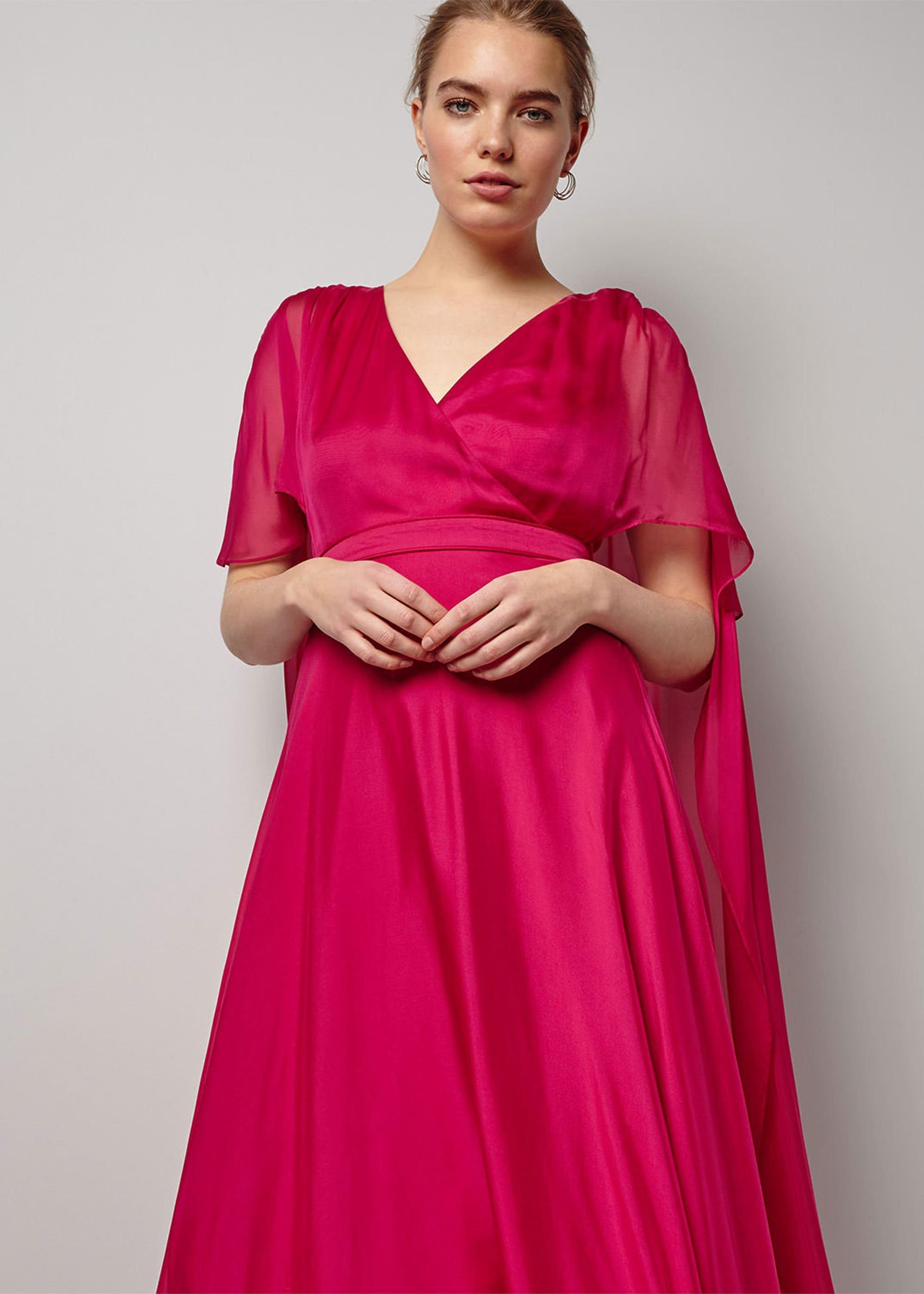 Arwen Silk Drape Dress