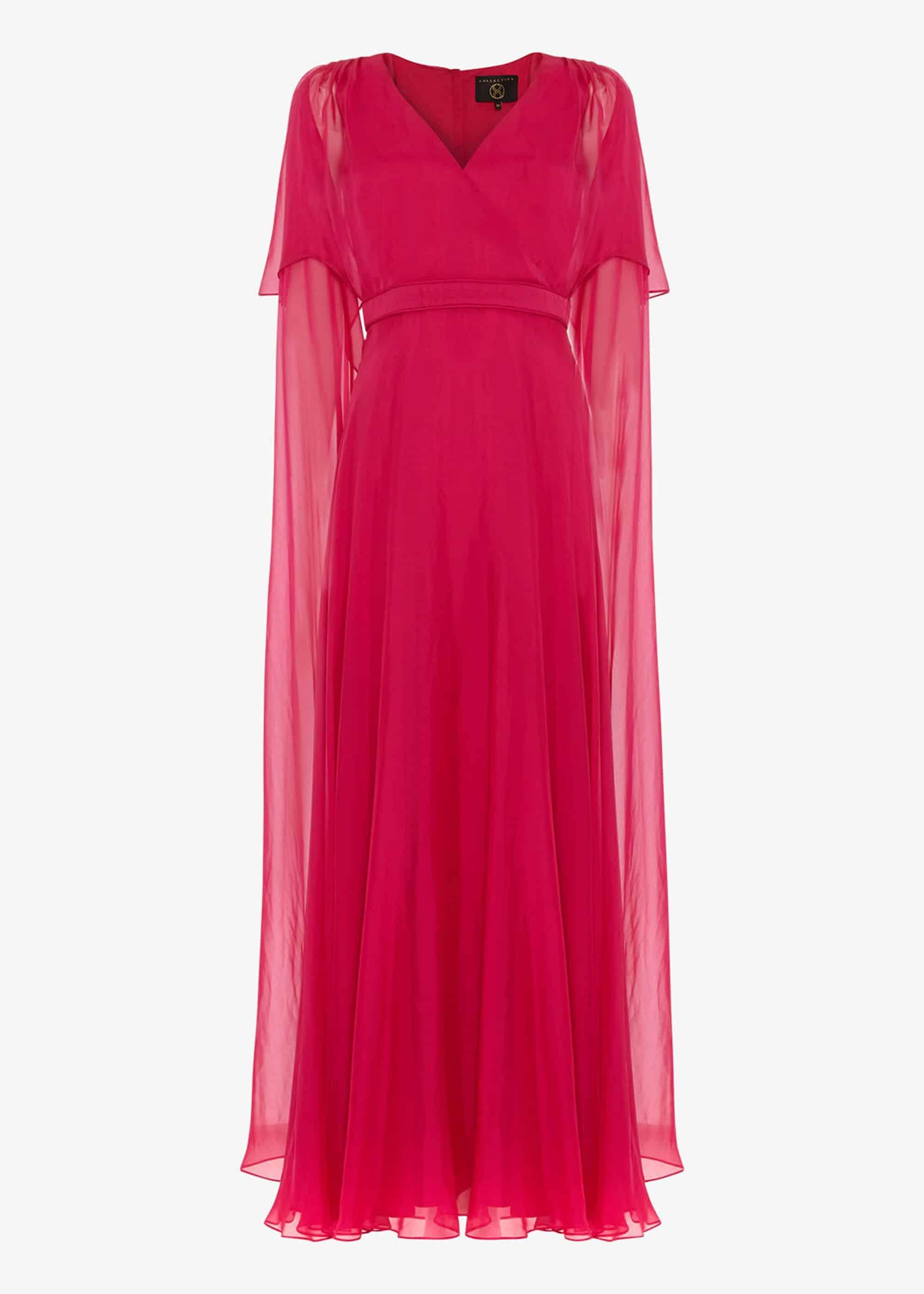 Arwen Silk Drape Dress