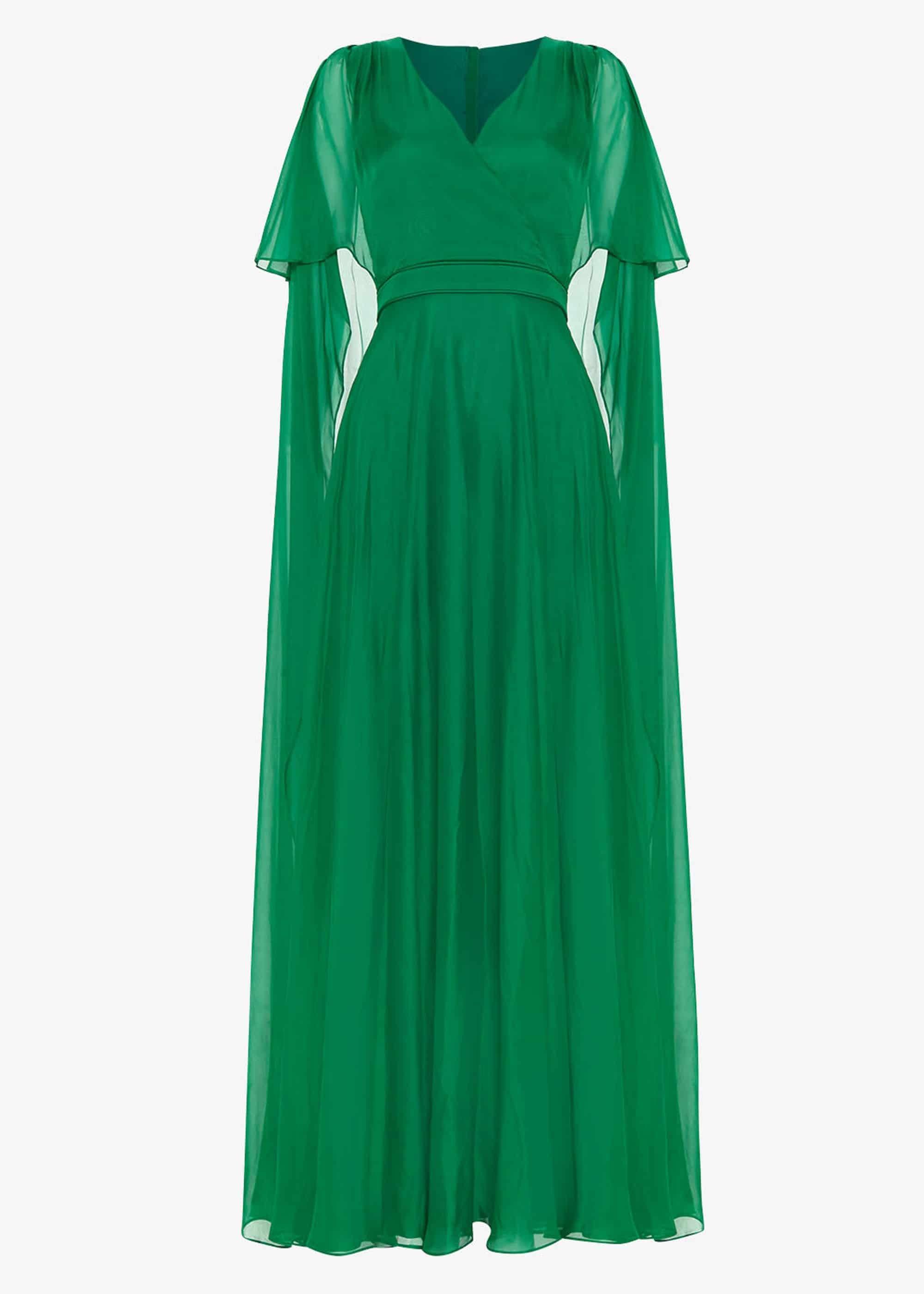 Arwen Silk Drape Dress