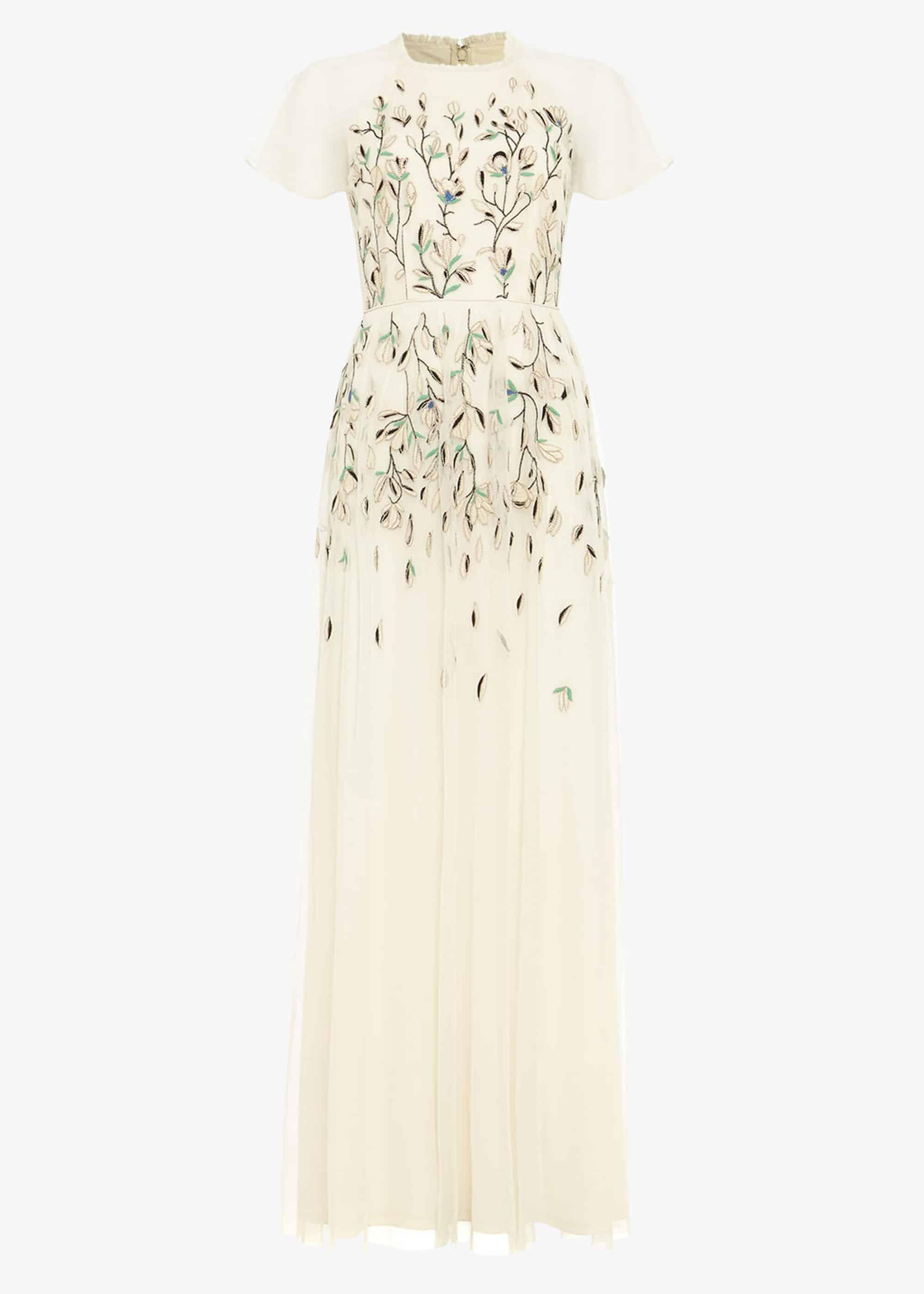 Colette Embroidered Maxi Dress