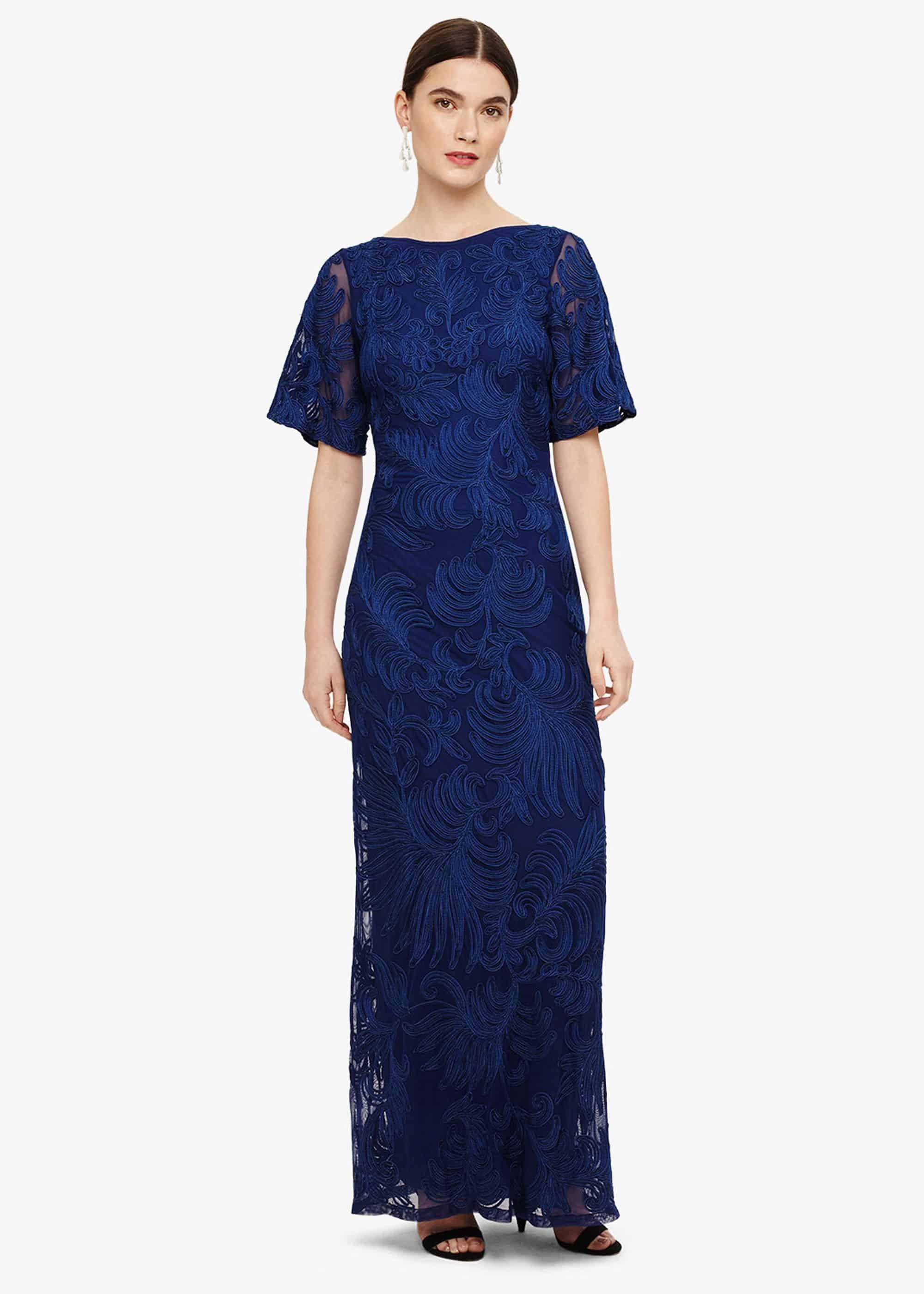 Cecily Tapework Lace Maxi Dress