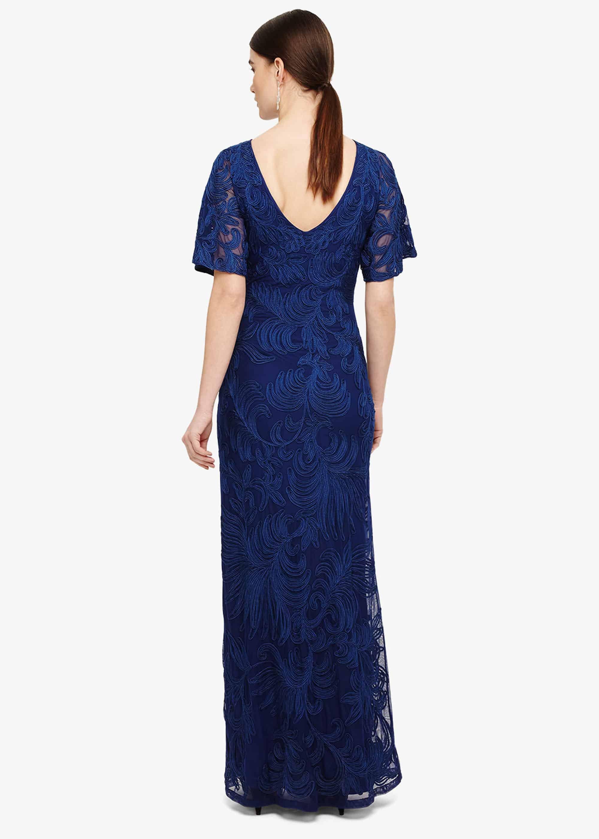 Cecily Tapework Lace Maxi Dress