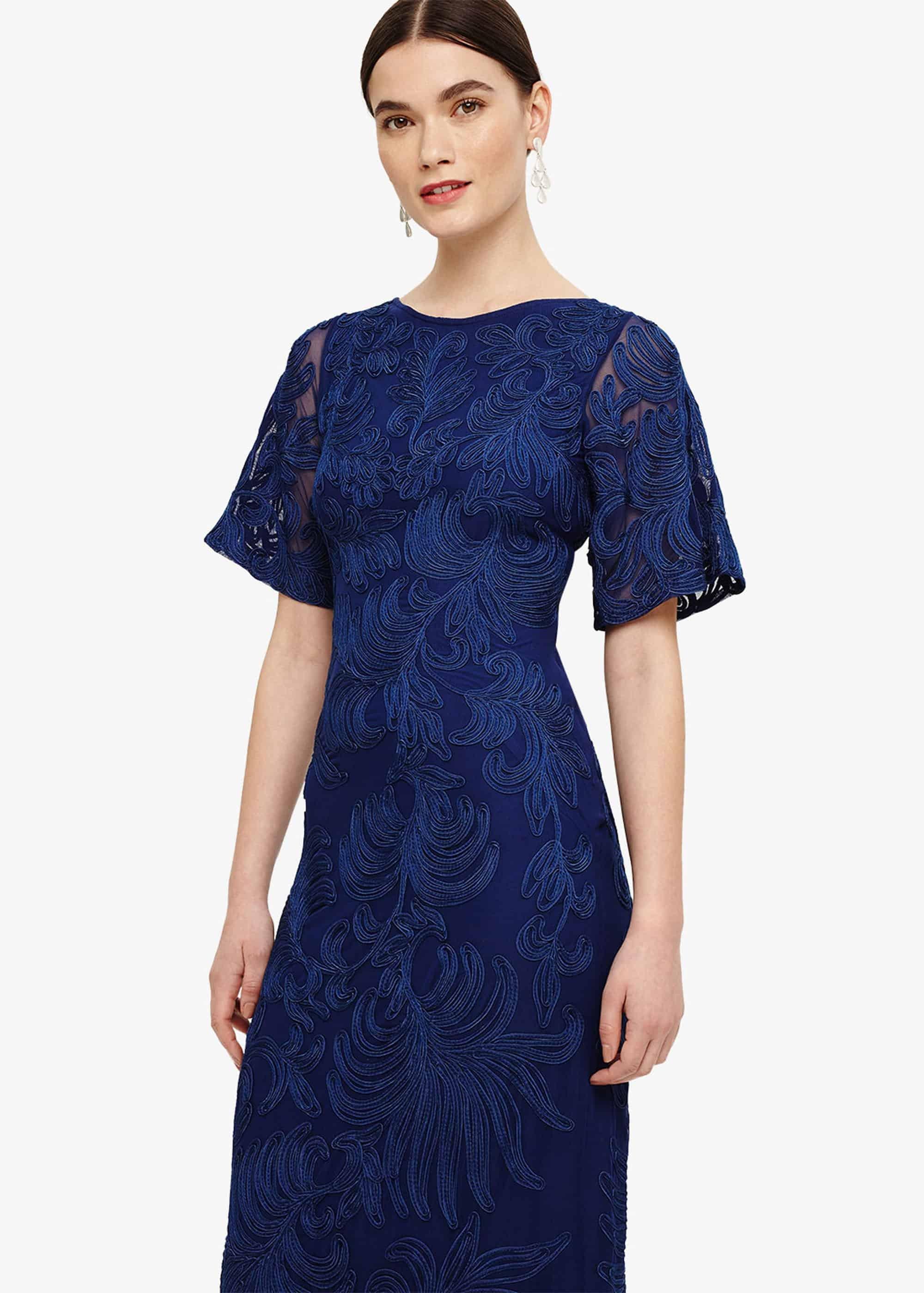 Cecily Tapework Lace Maxi Dress