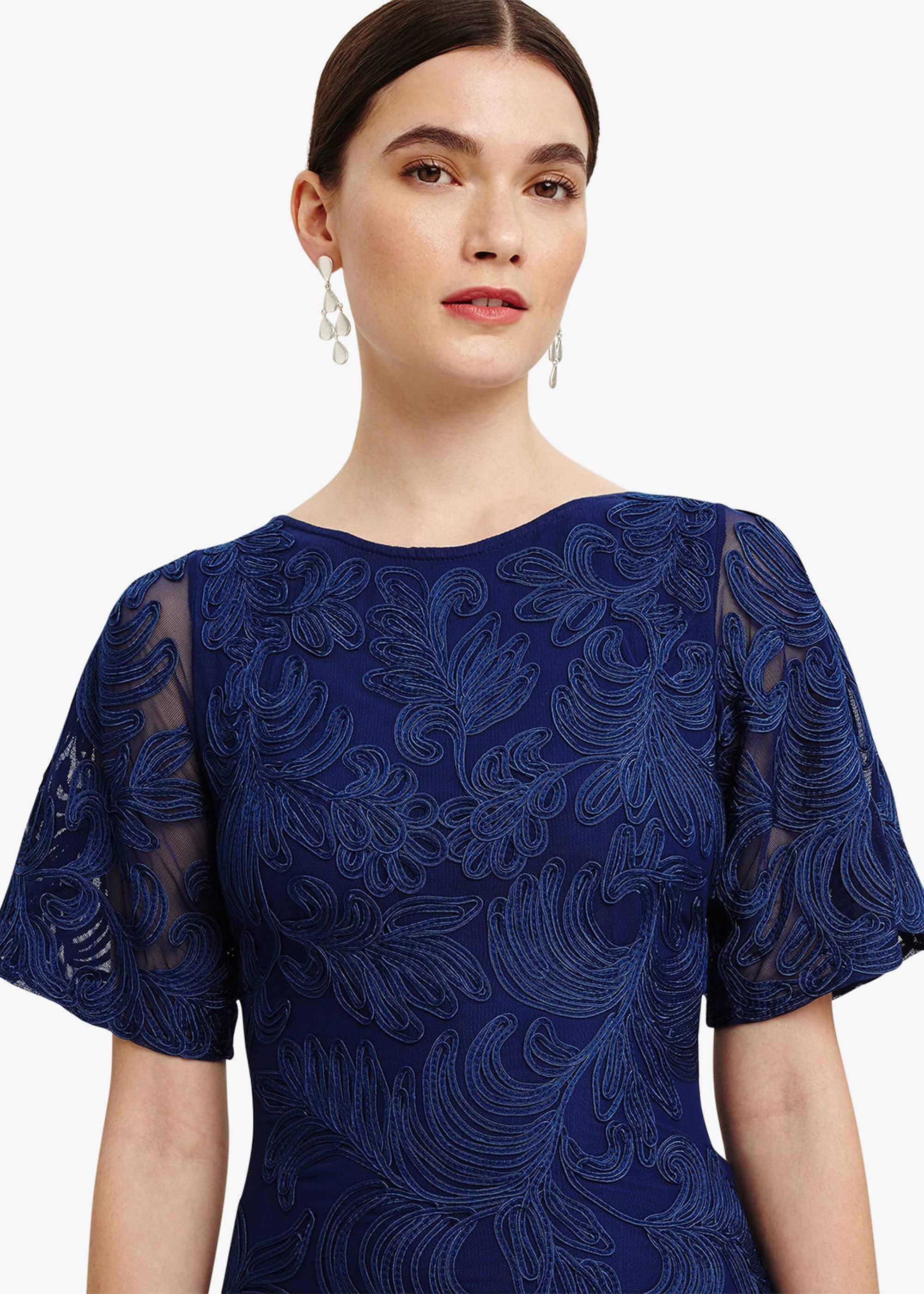 Cecily Tapework Lace Maxi Dress