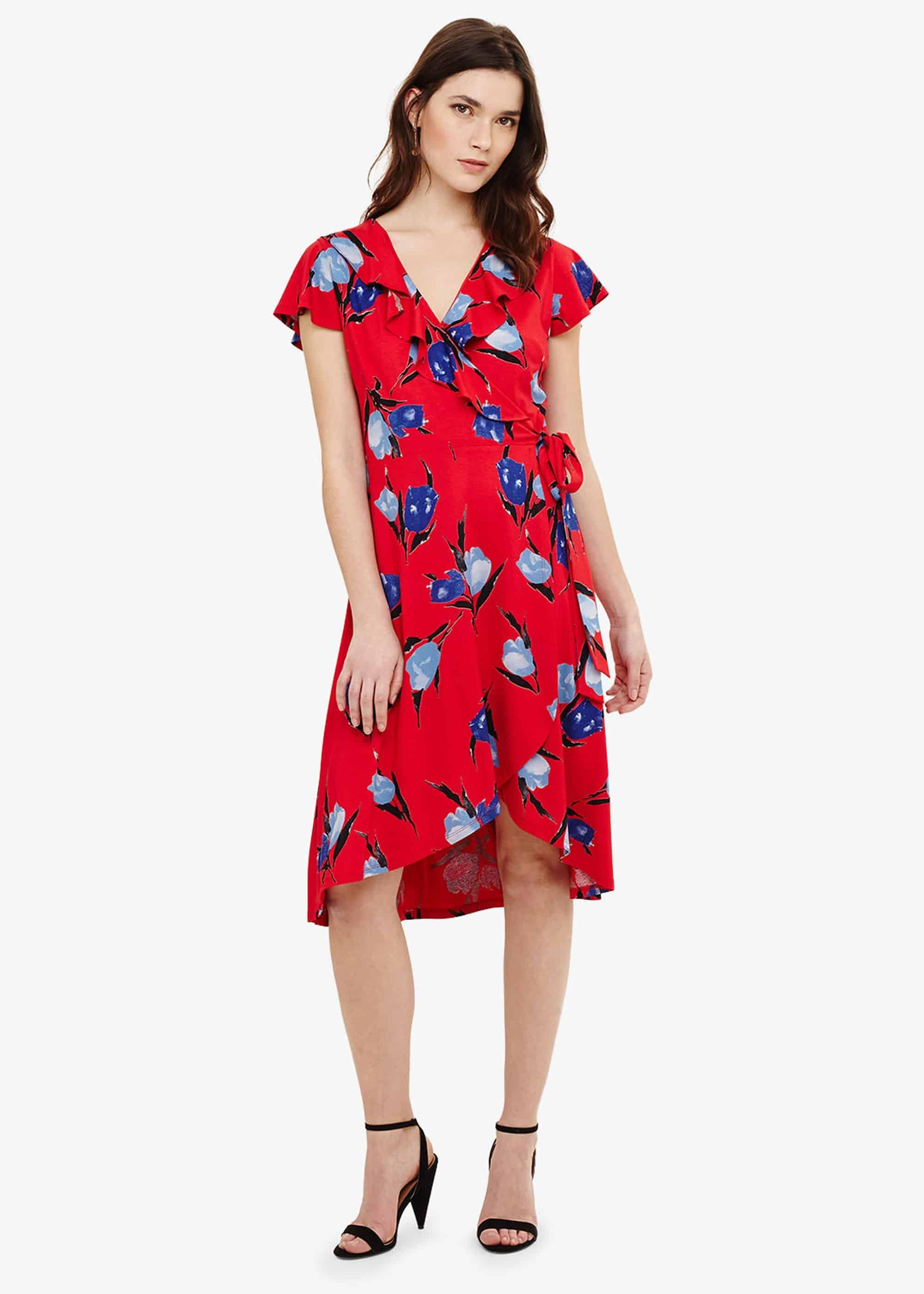 Idella Tulip Print Dress