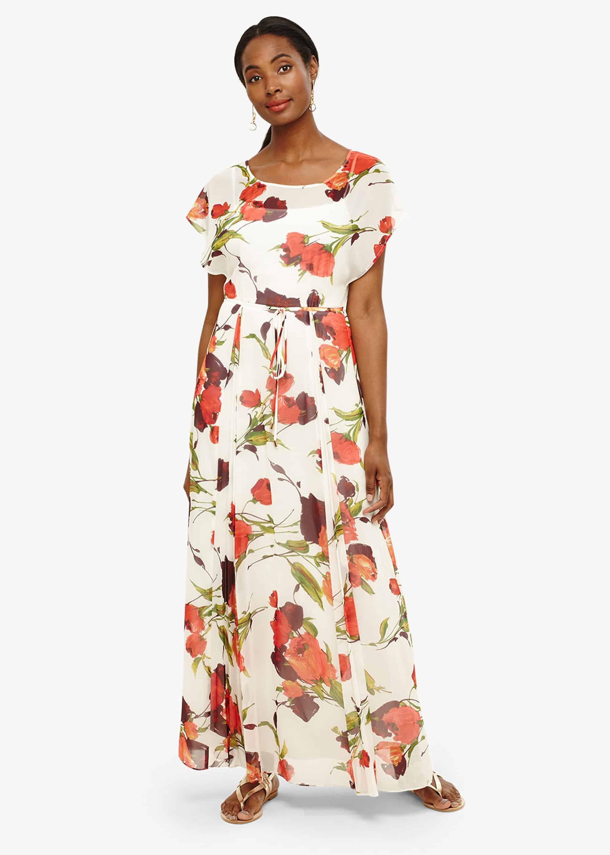 Candelia Print Maxi Dress