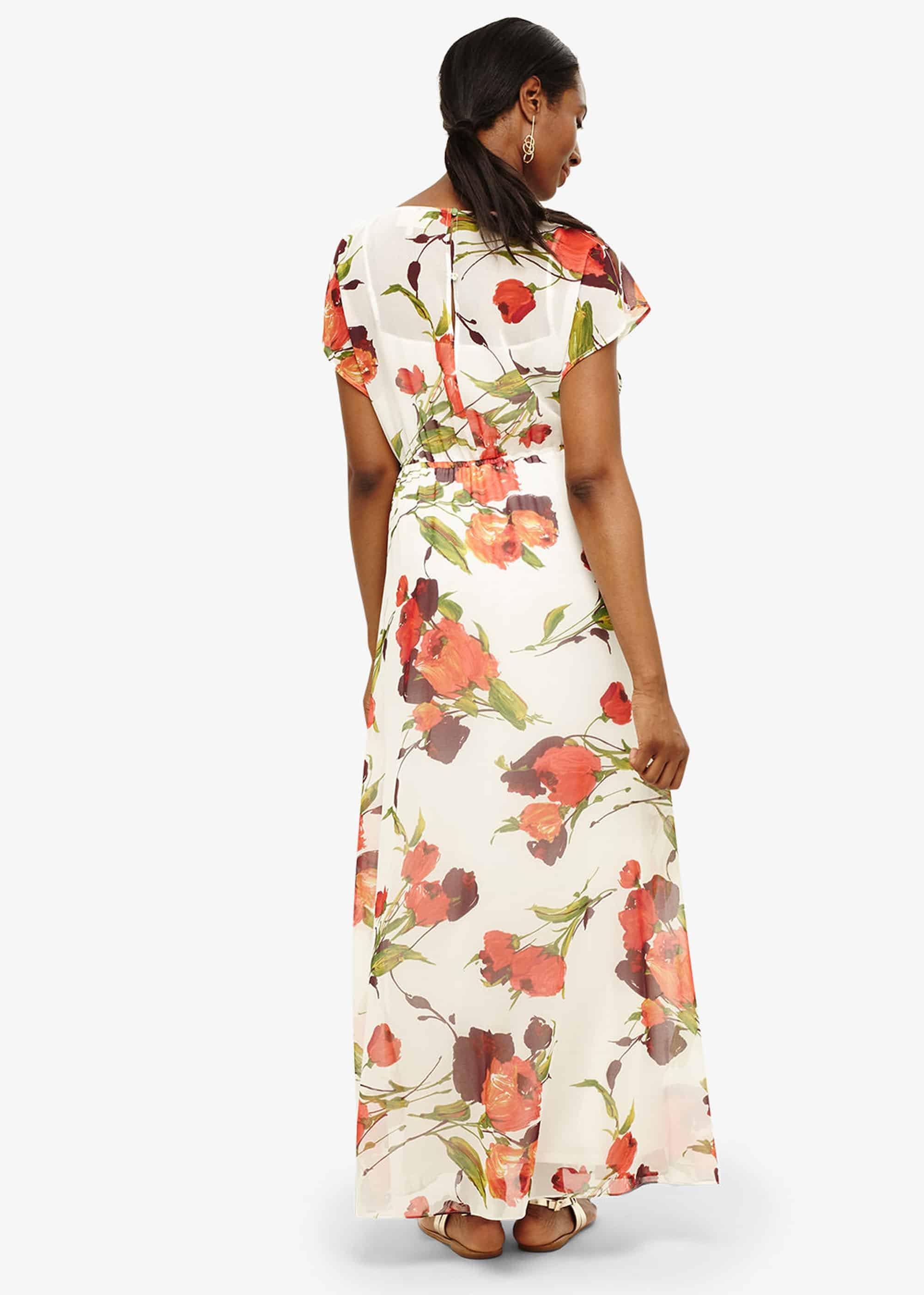 Candelia Print Maxi Dress