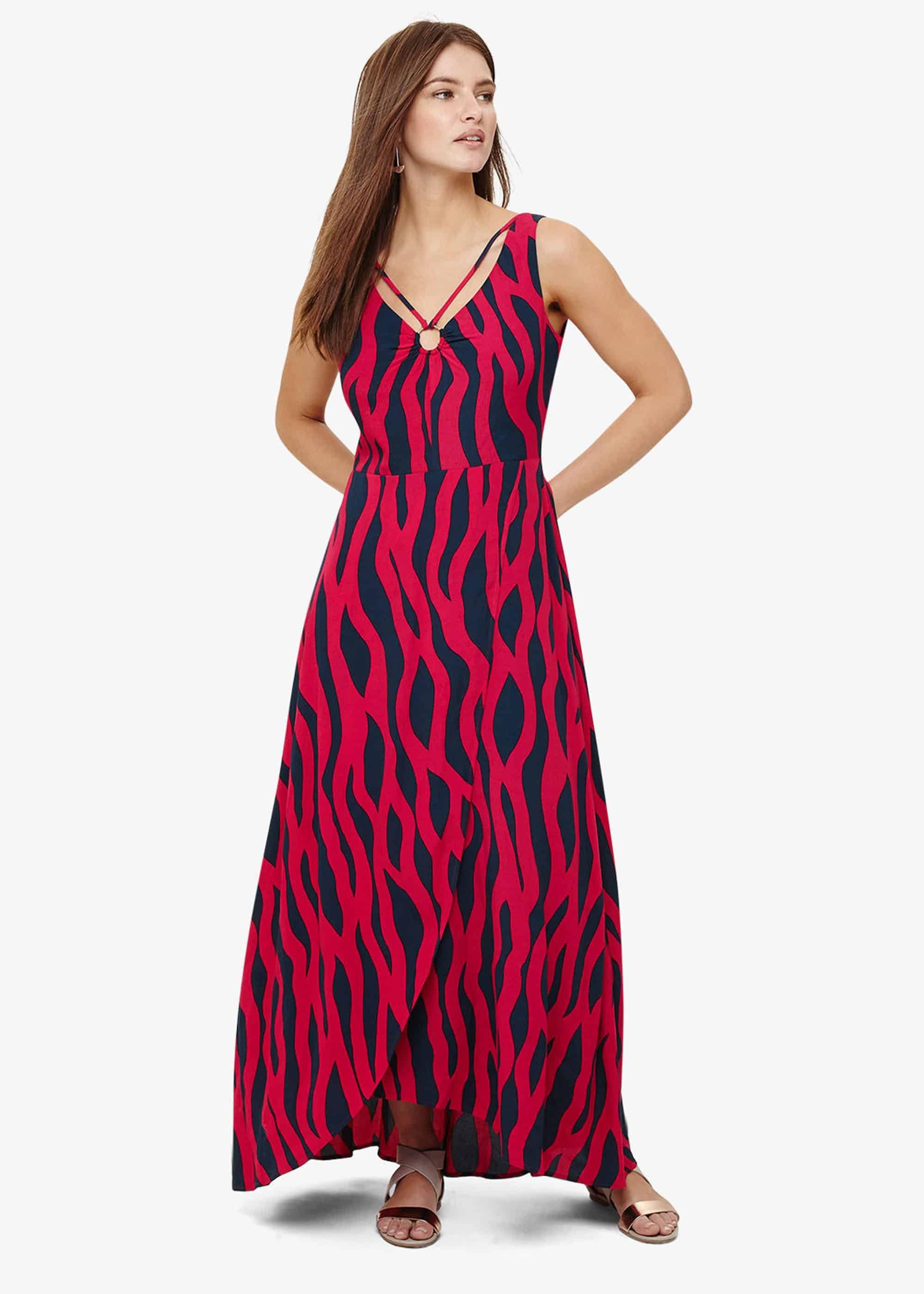 Talia Print Maxi Dress