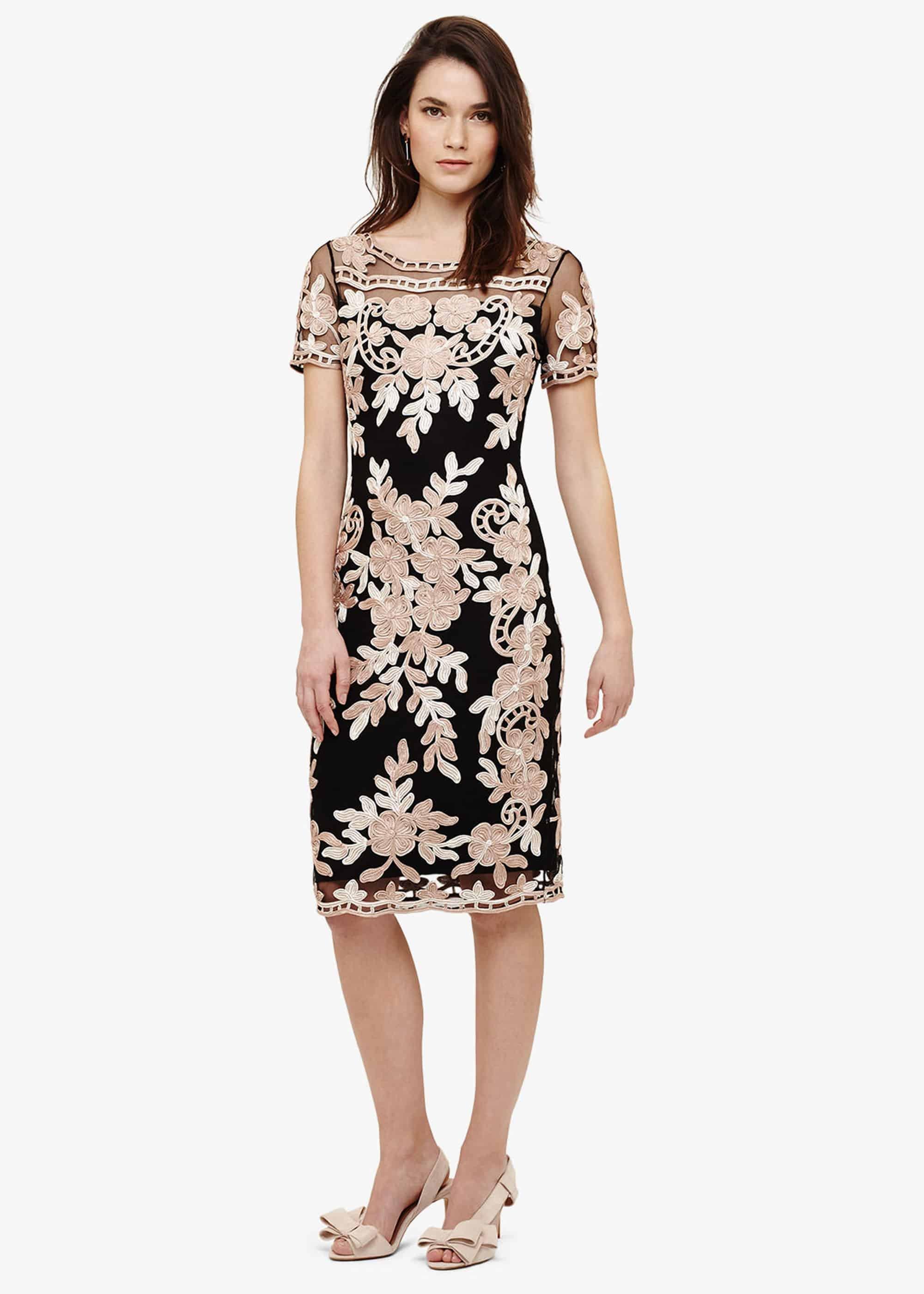 Sienna Tapework Lace Dress