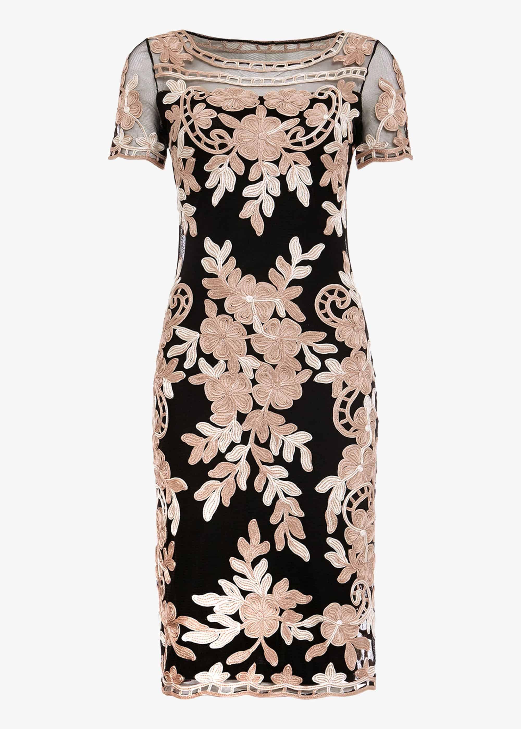 Sienna Tapework Lace Dress