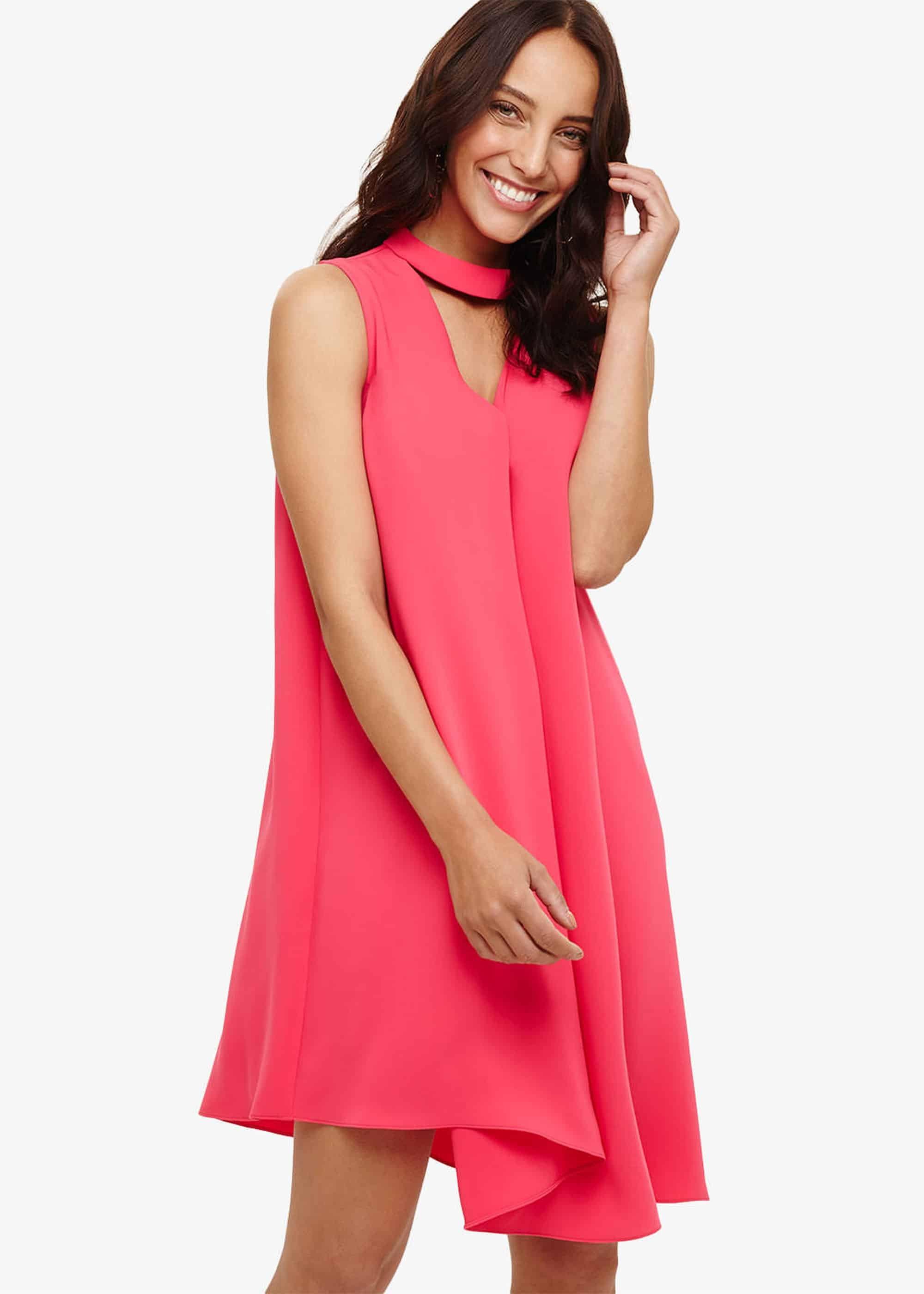 Taylor Pleat Front Dress