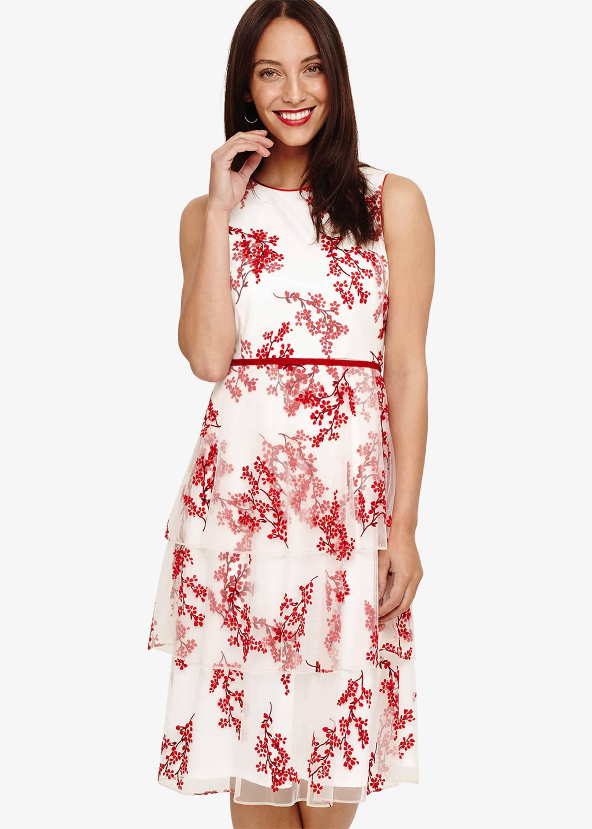 Francine Ditsy Floral Dress