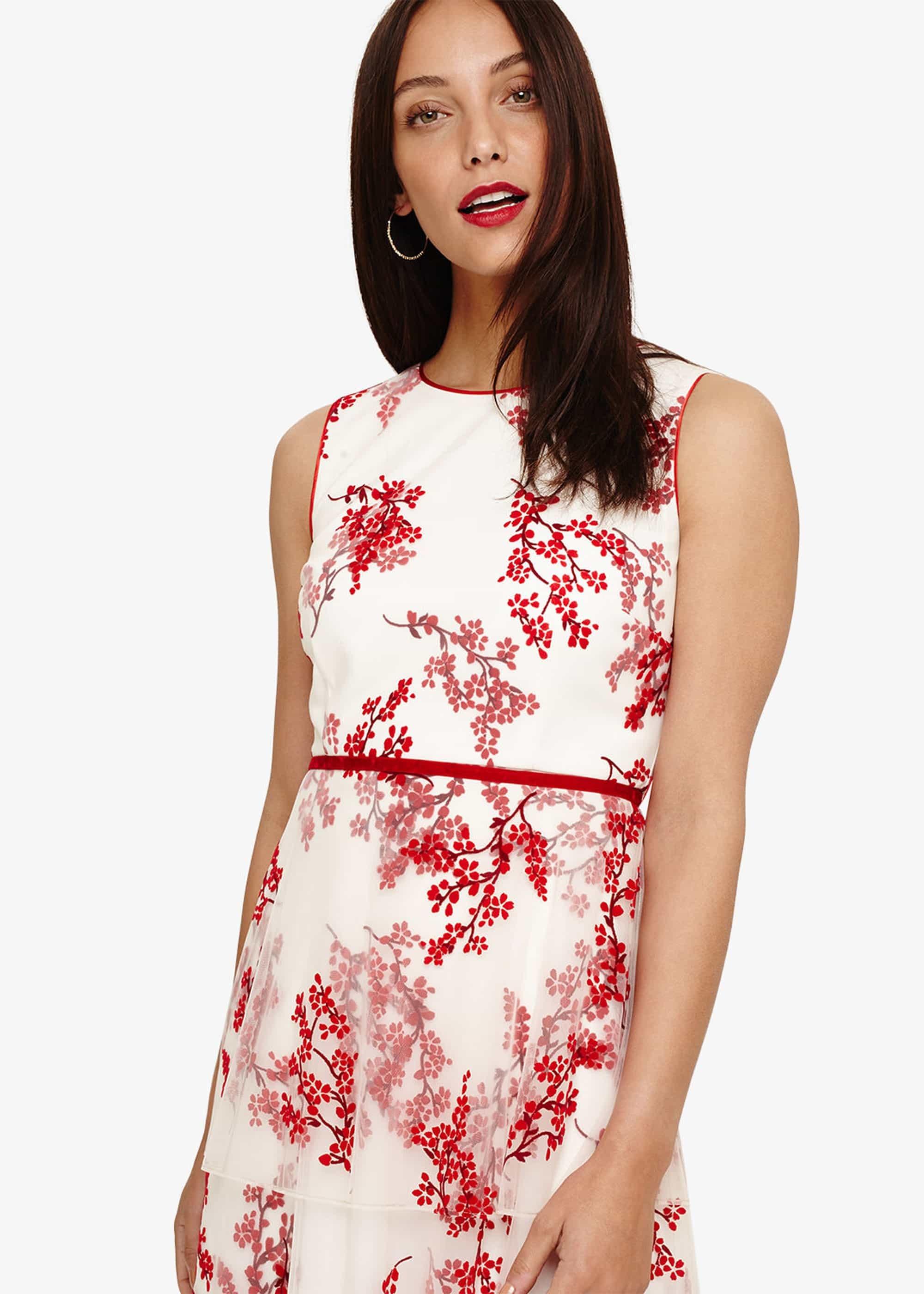 Francine Ditsy Floral Dress