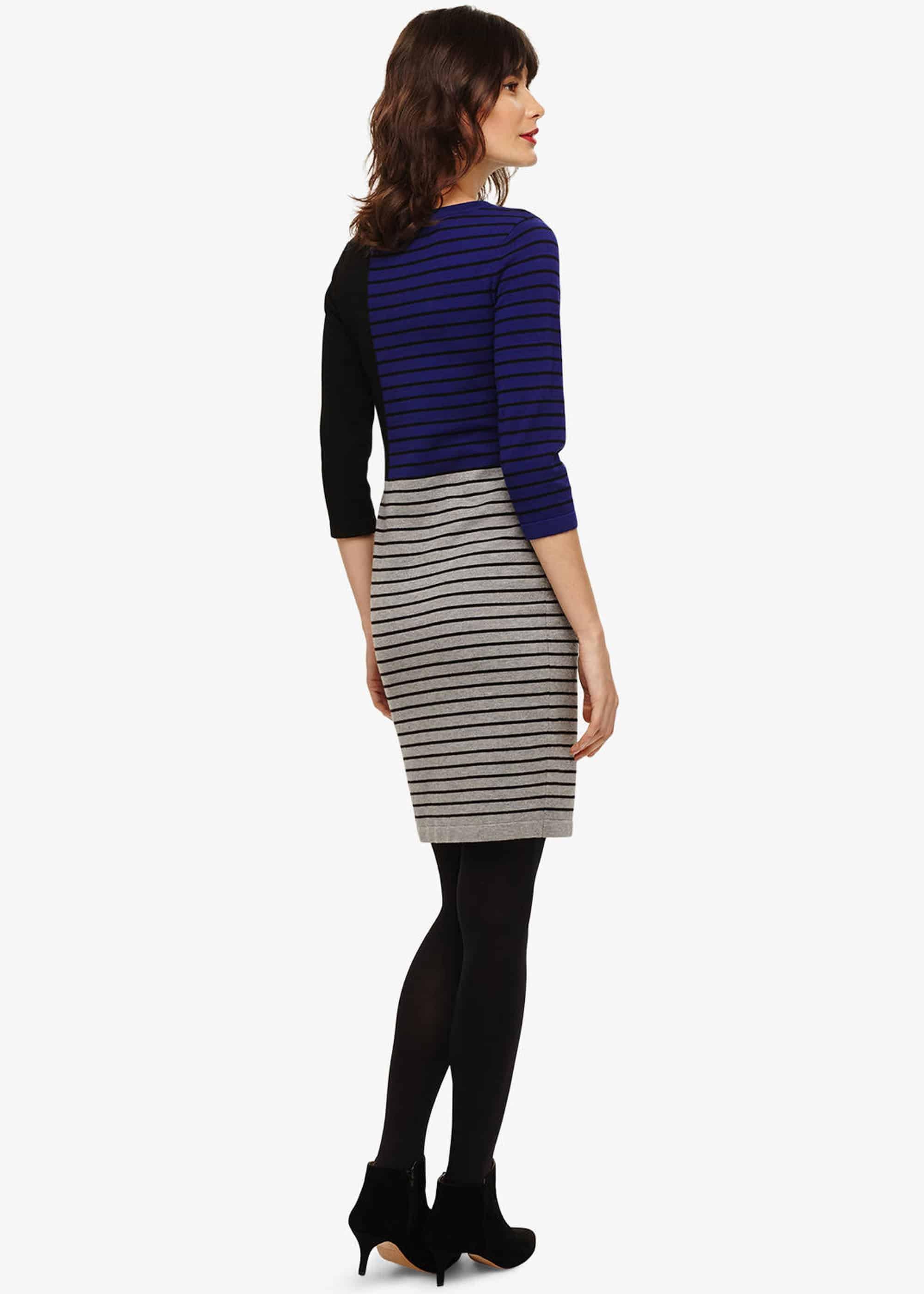 Odetta Mix Stripe Dress