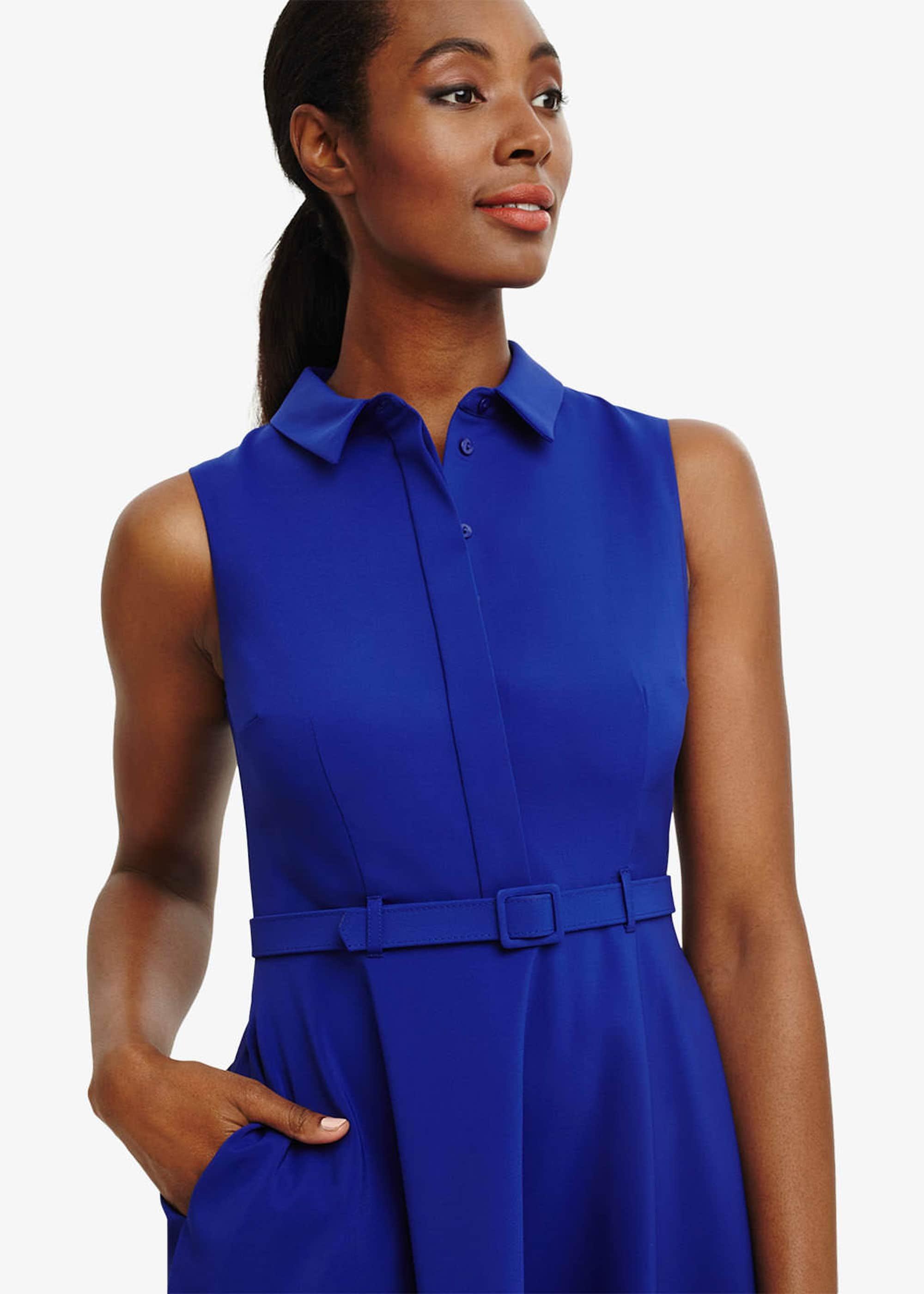Claire Belted Shirt Dress