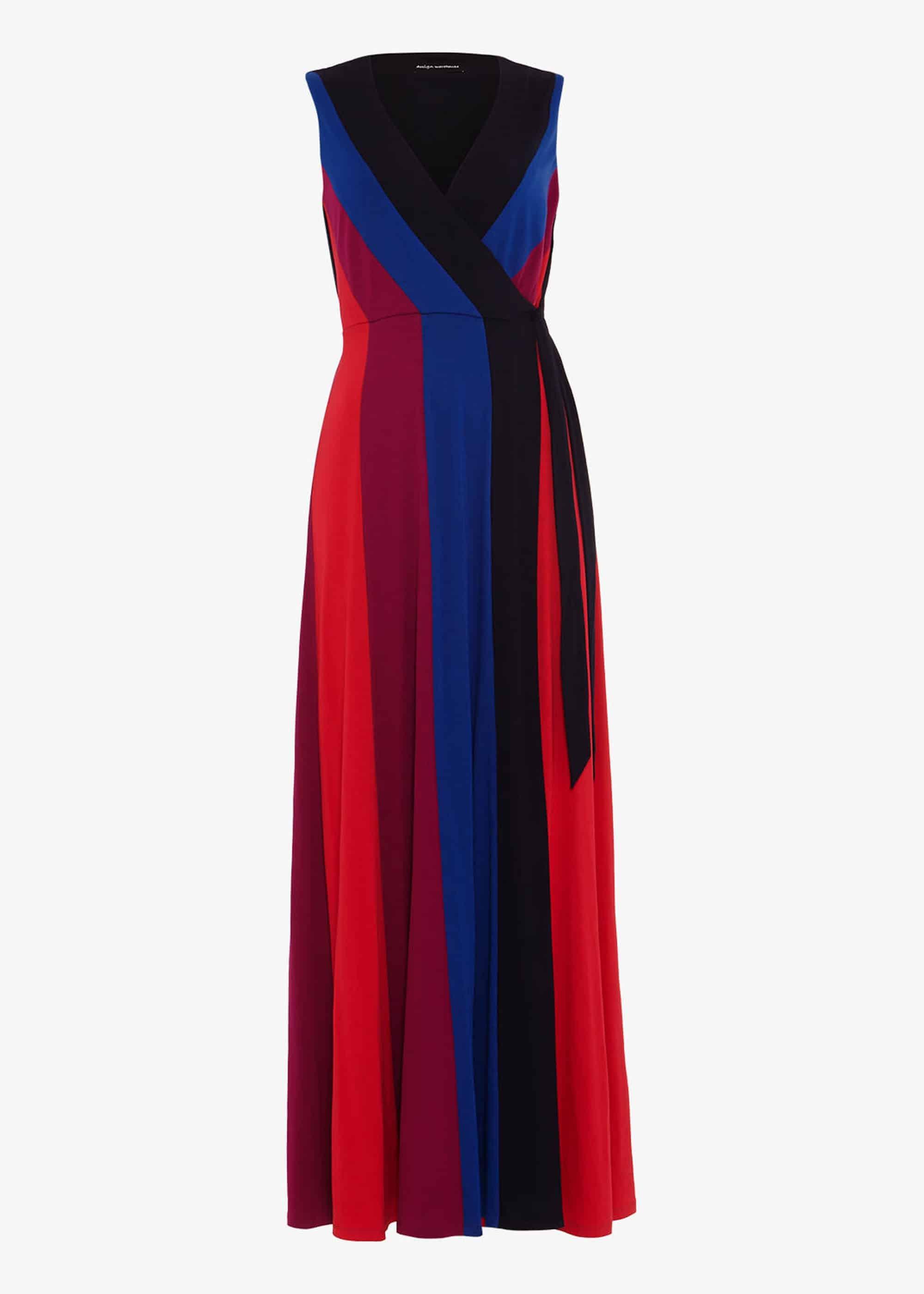 Magdala Colour Block Maxi Dress