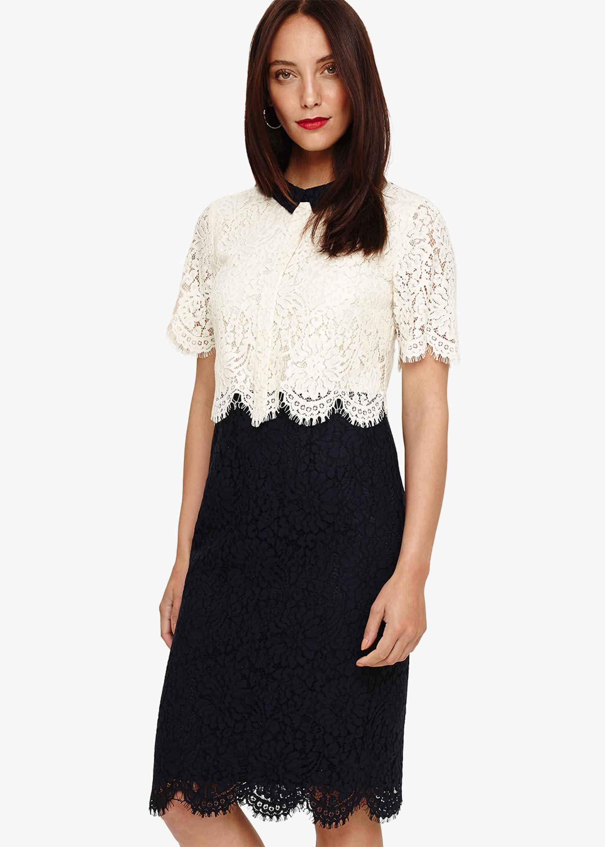 Mandy Layered Lace Dress