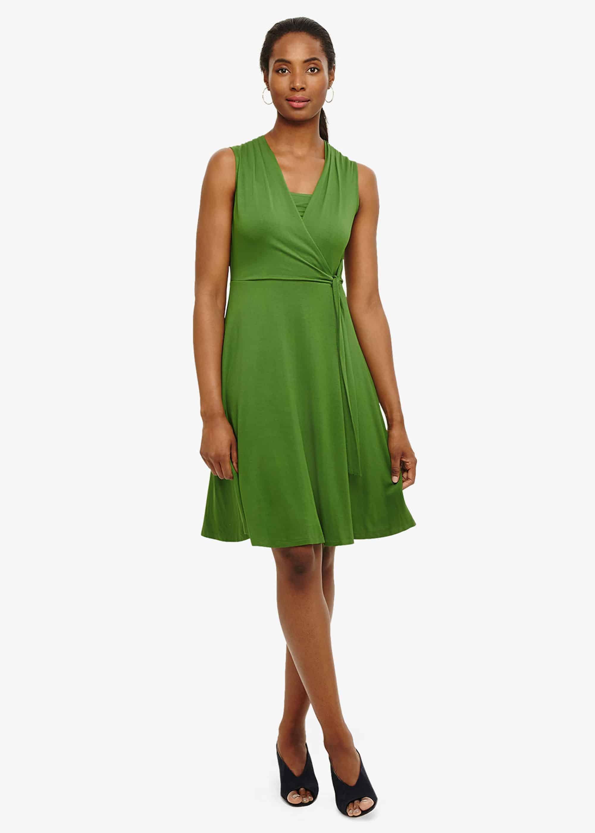 Wendelin Wrap Bodice Dress