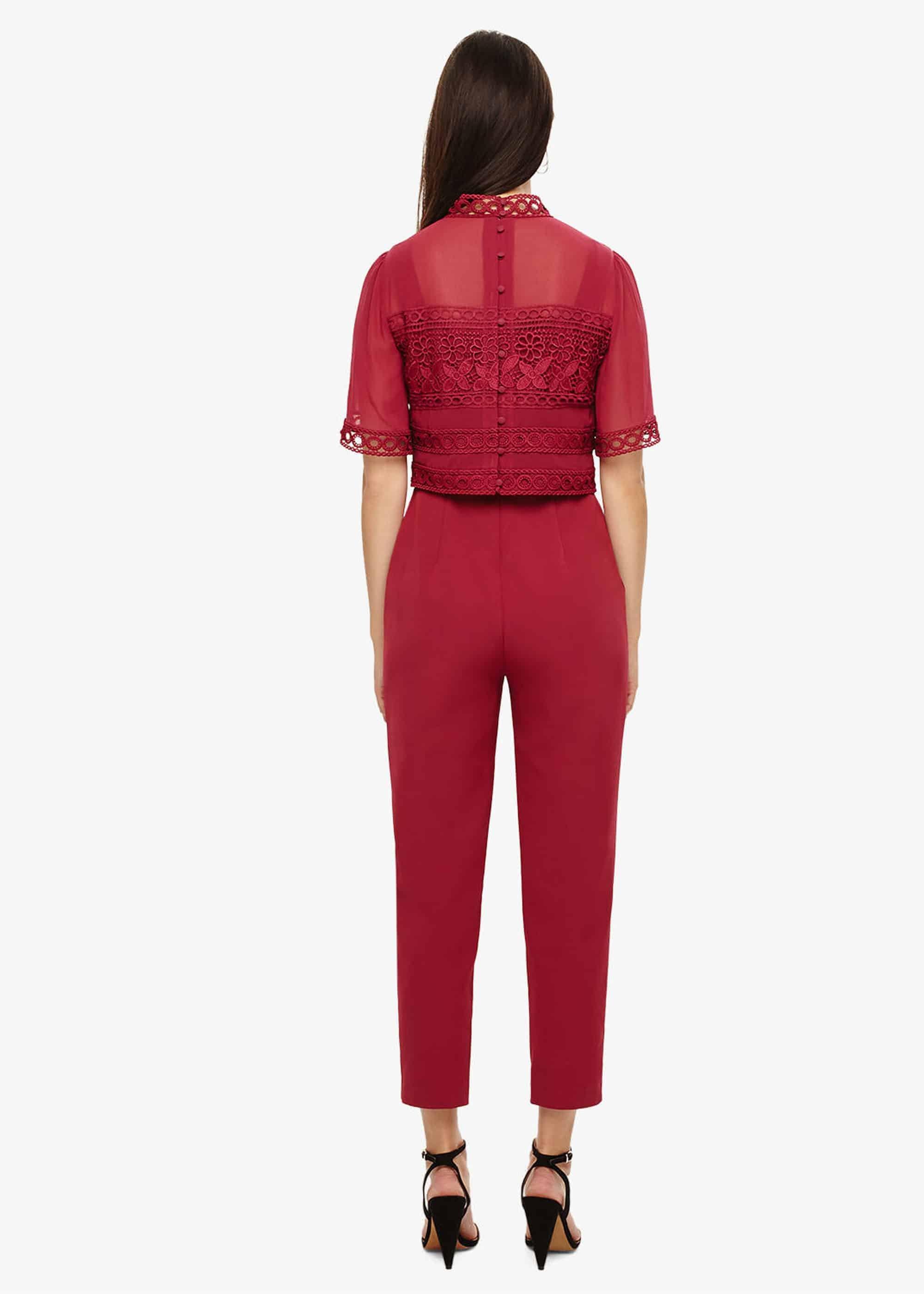 Ilia Lace Bodice Jumpsuit